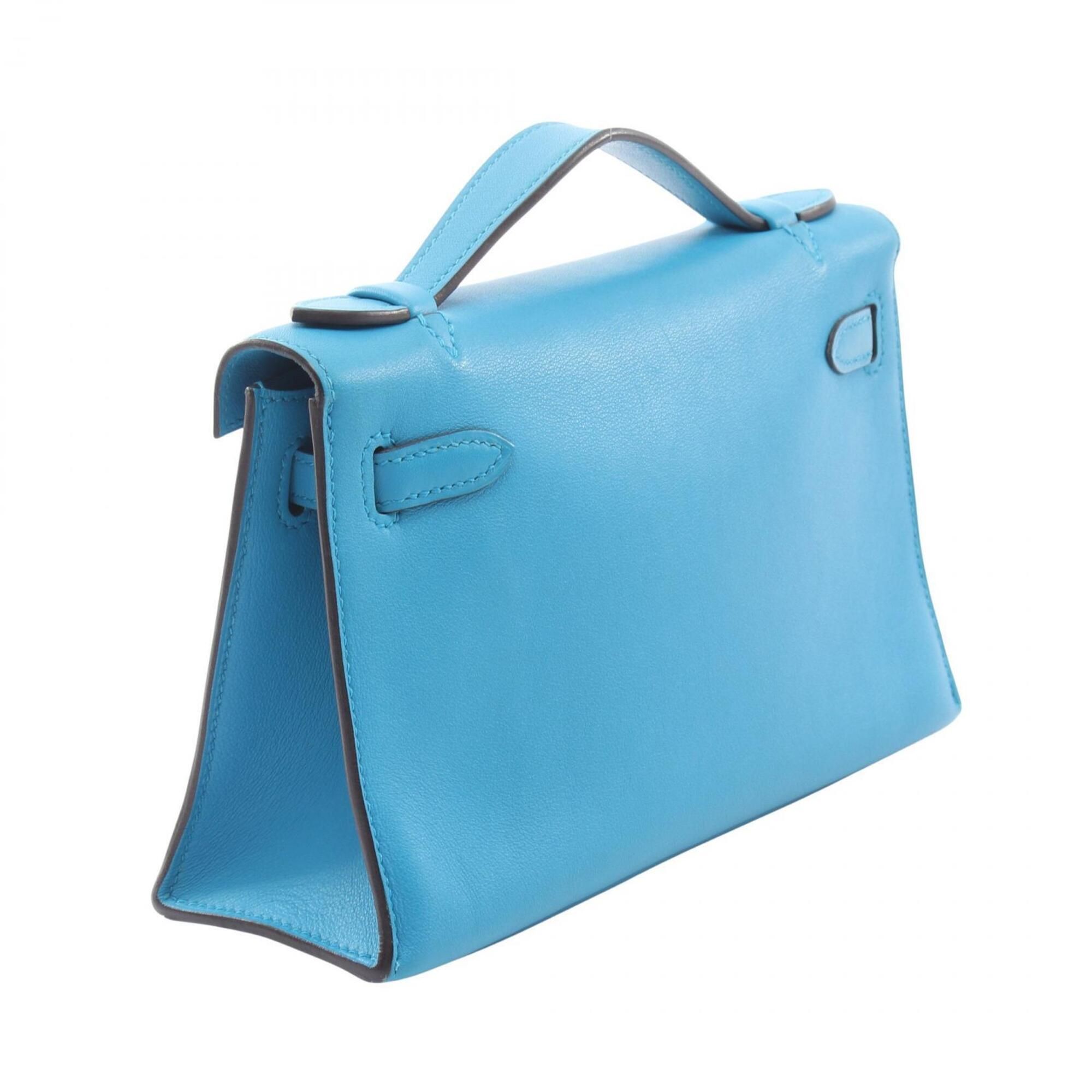 Swift Leather Handbag Pochette (Pre-Owned) - Hermes - Modalova