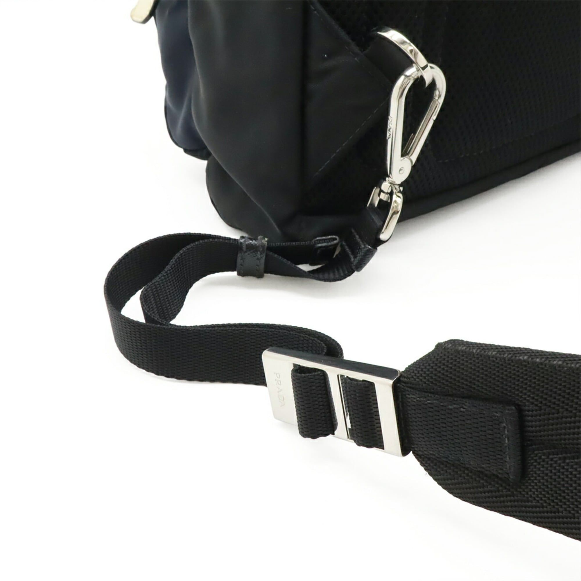 Nylon Leather Shoulder Bag Sling Bag (Pre-Owned) - Prada - Modalova