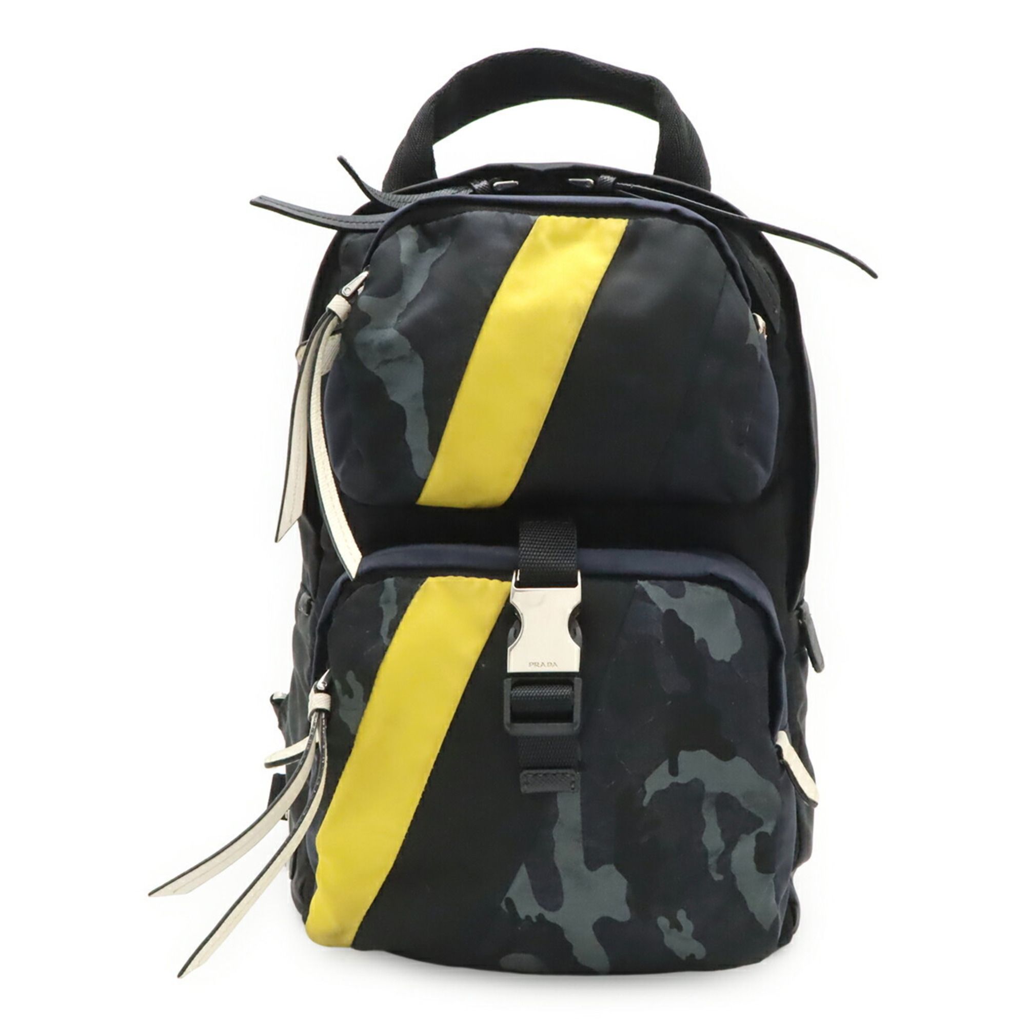Nylon Leather Shoulder Bag Sling Bag (Pre-Owned) - Prada - Modalova
