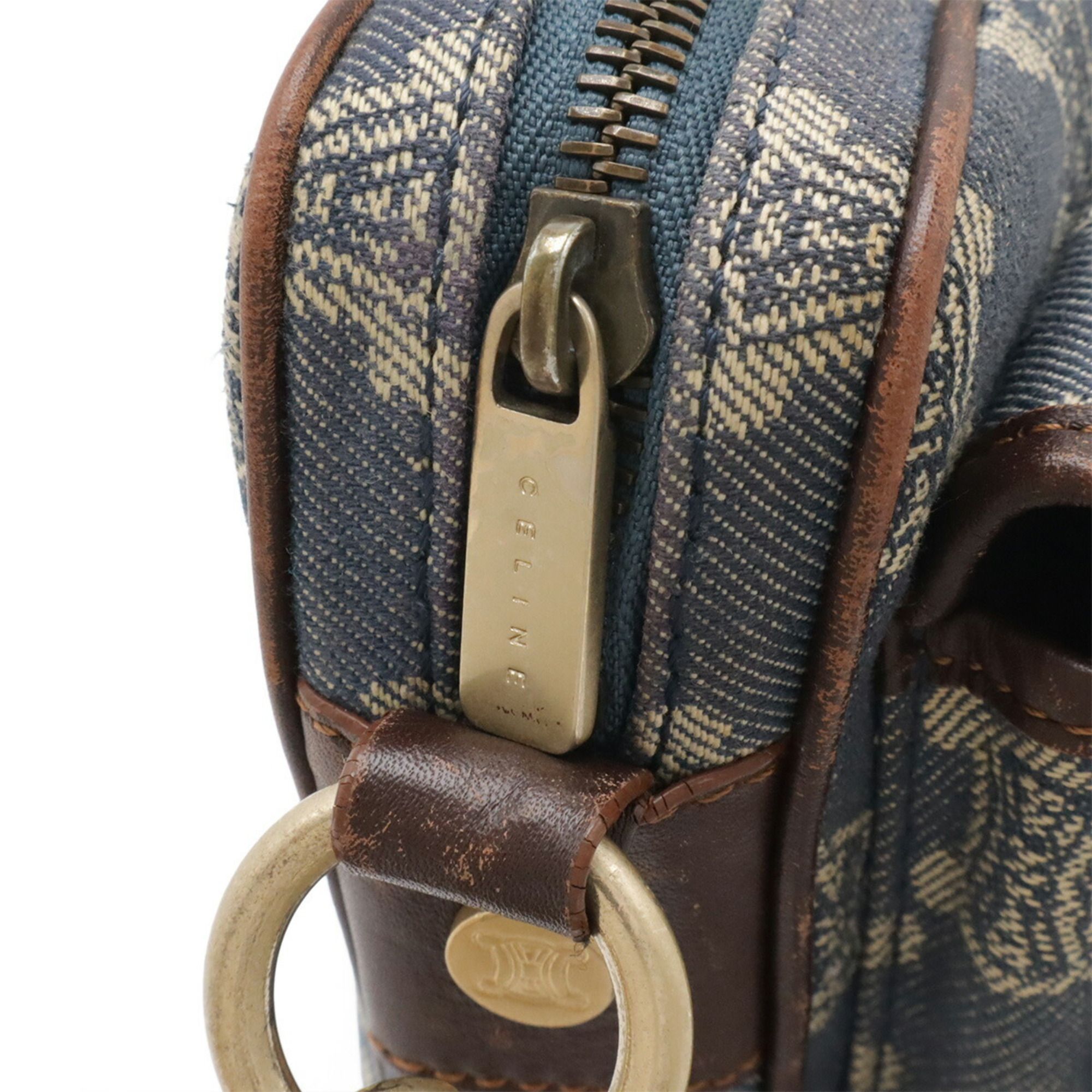 Denim Leather Shoulder Bag (Pre-Owned) - Celine - Modalova
