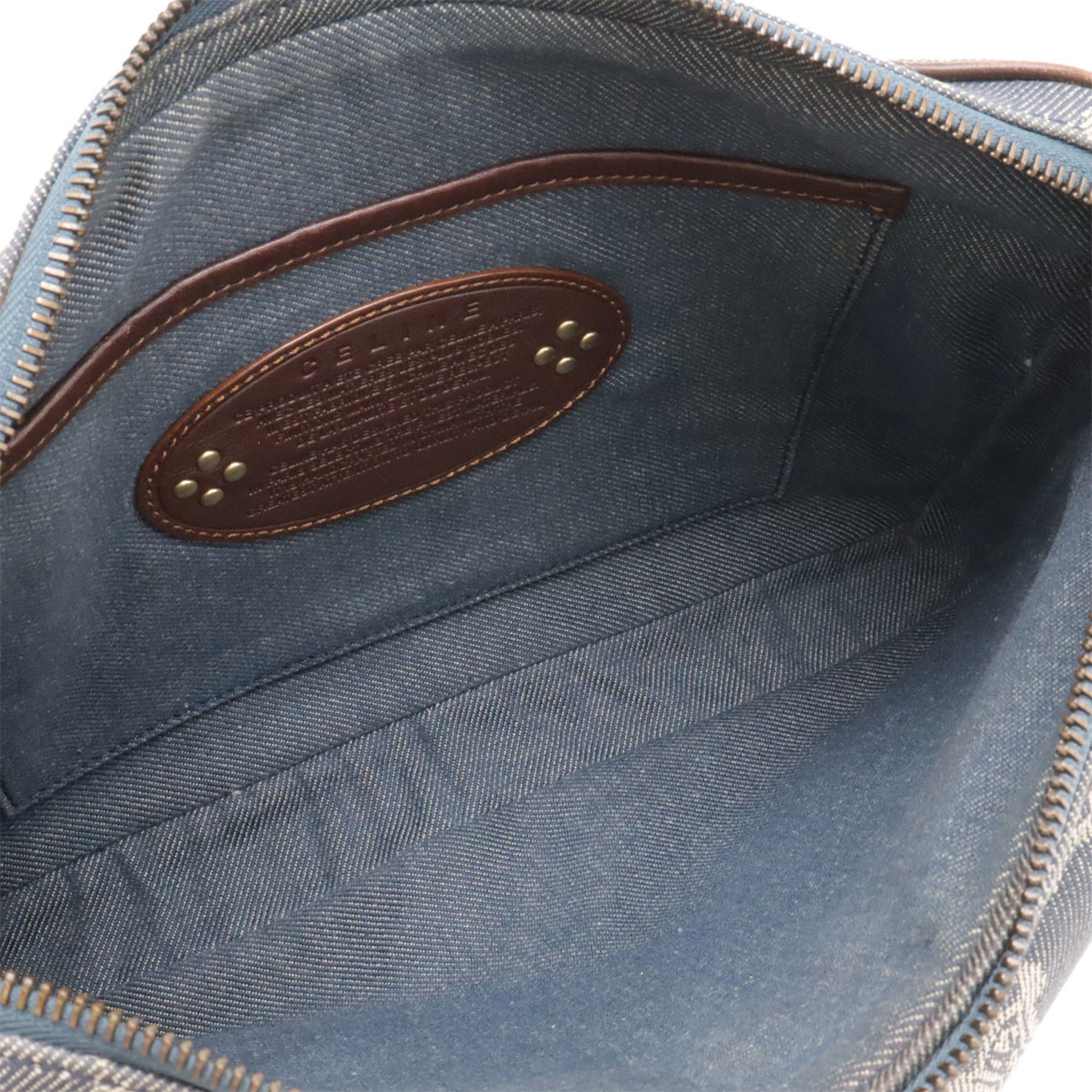 Denim Leather Shoulder Bag (Pre-Owned) - Celine - Modalova