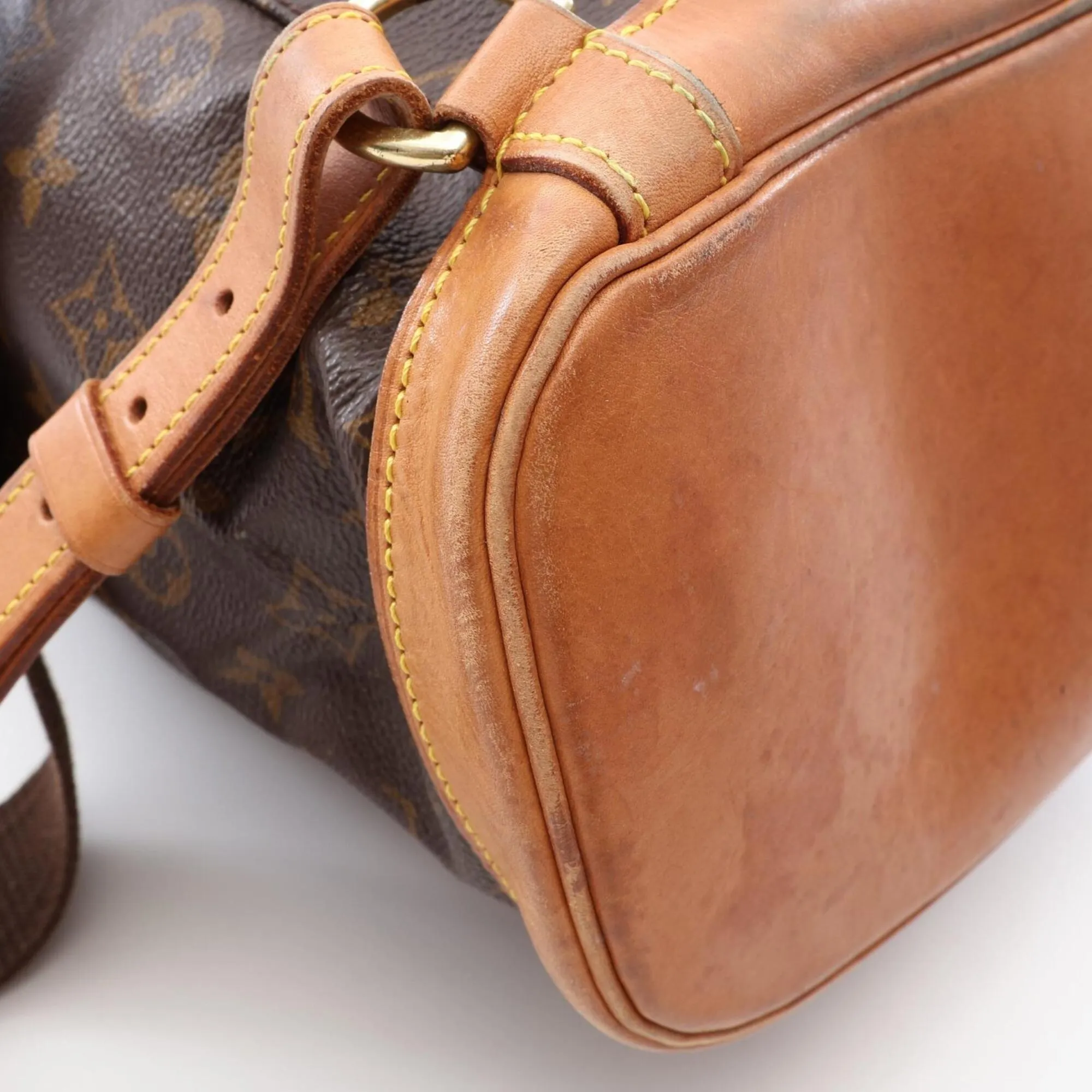 Coated Canvas Leather Backpack Handbag (Pre-Owned) - Louis Vuitton - Modalova