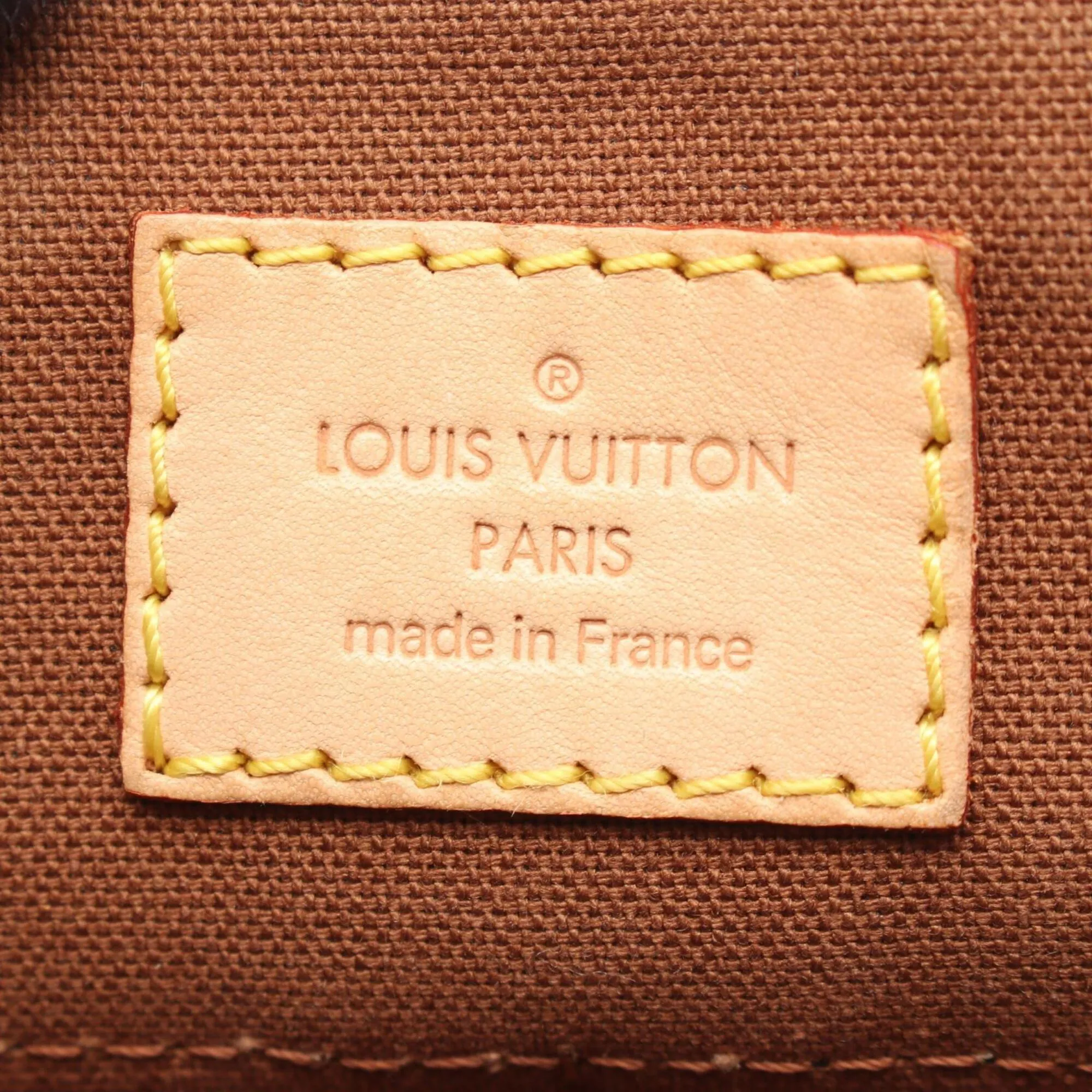 Coated Canvas Leather Handbag Shoulder Bag (Pre-Owned) - Louis Vuitton - Modalova