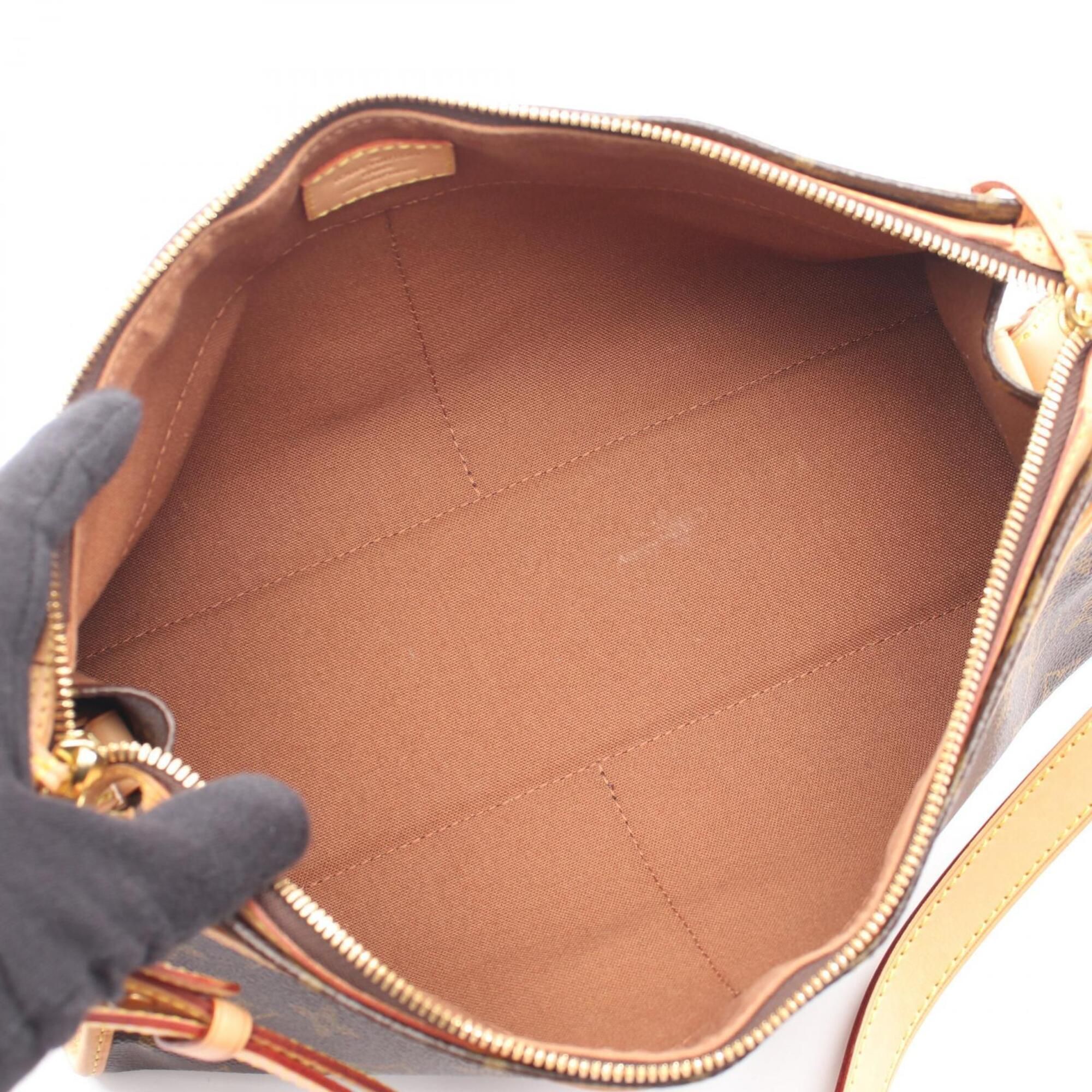 Coated Canvas Leather Handbag Shoulder Bag (Pre-Owned) - Louis Vuitton - Modalova