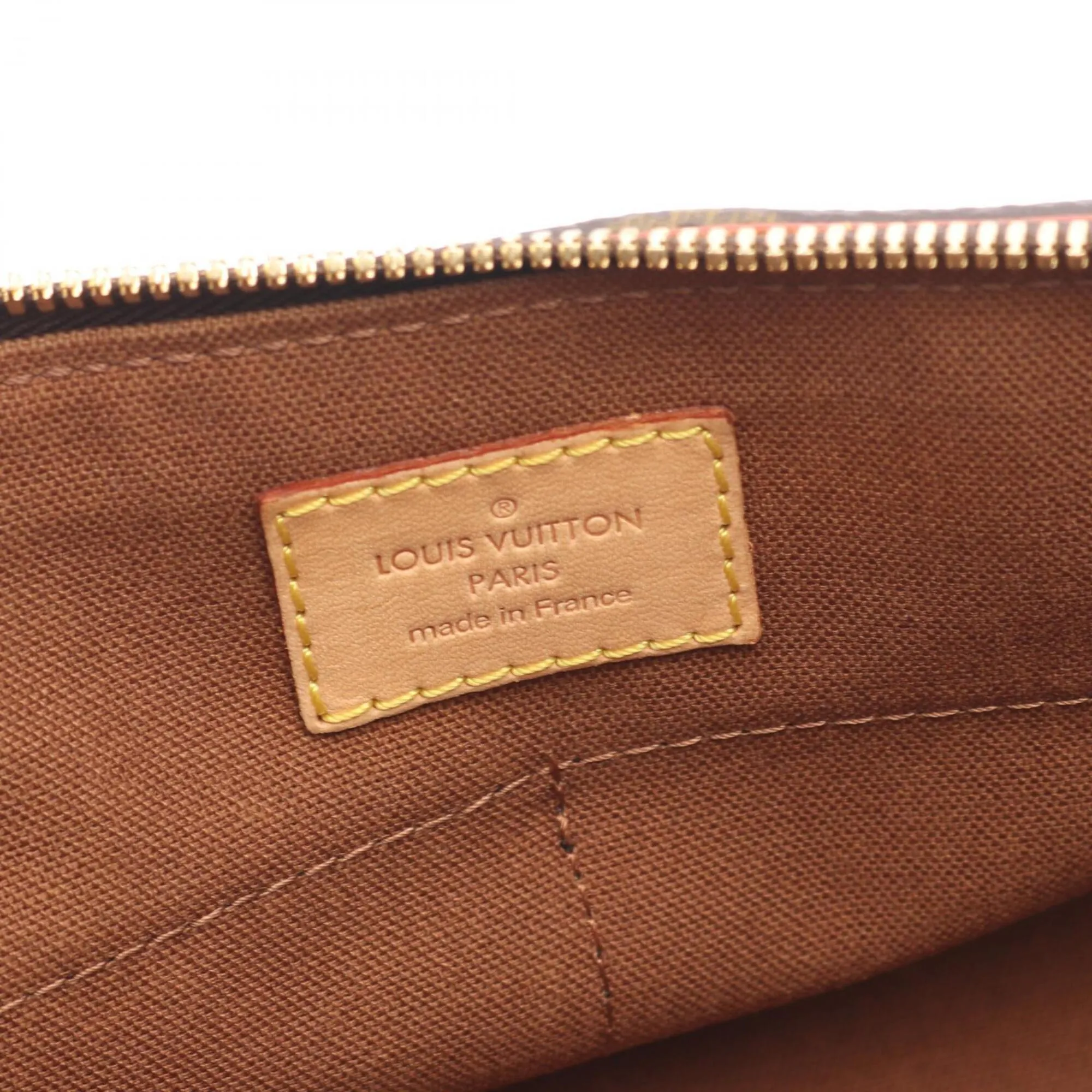 Coated Canvas Leather Handbag Shoulder Bag (Pre-Owned) - Louis Vuitton - Modalova
