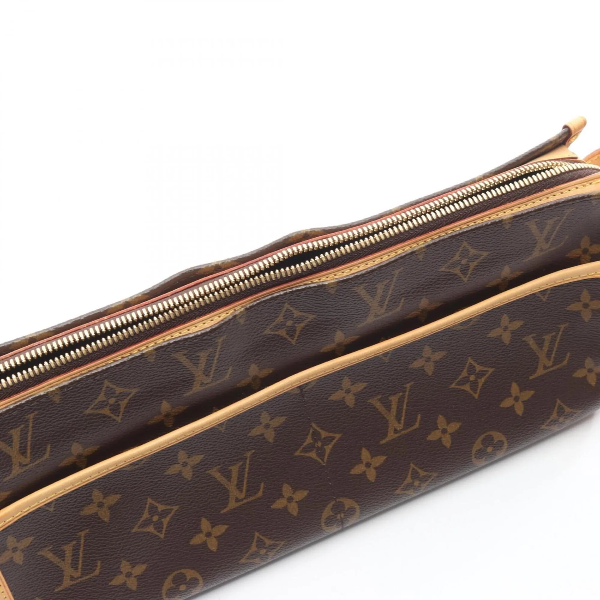 Coated Canvas Leather Handbag Shoulder Bag (Pre-Owned) - Louis Vuitton - Modalova
