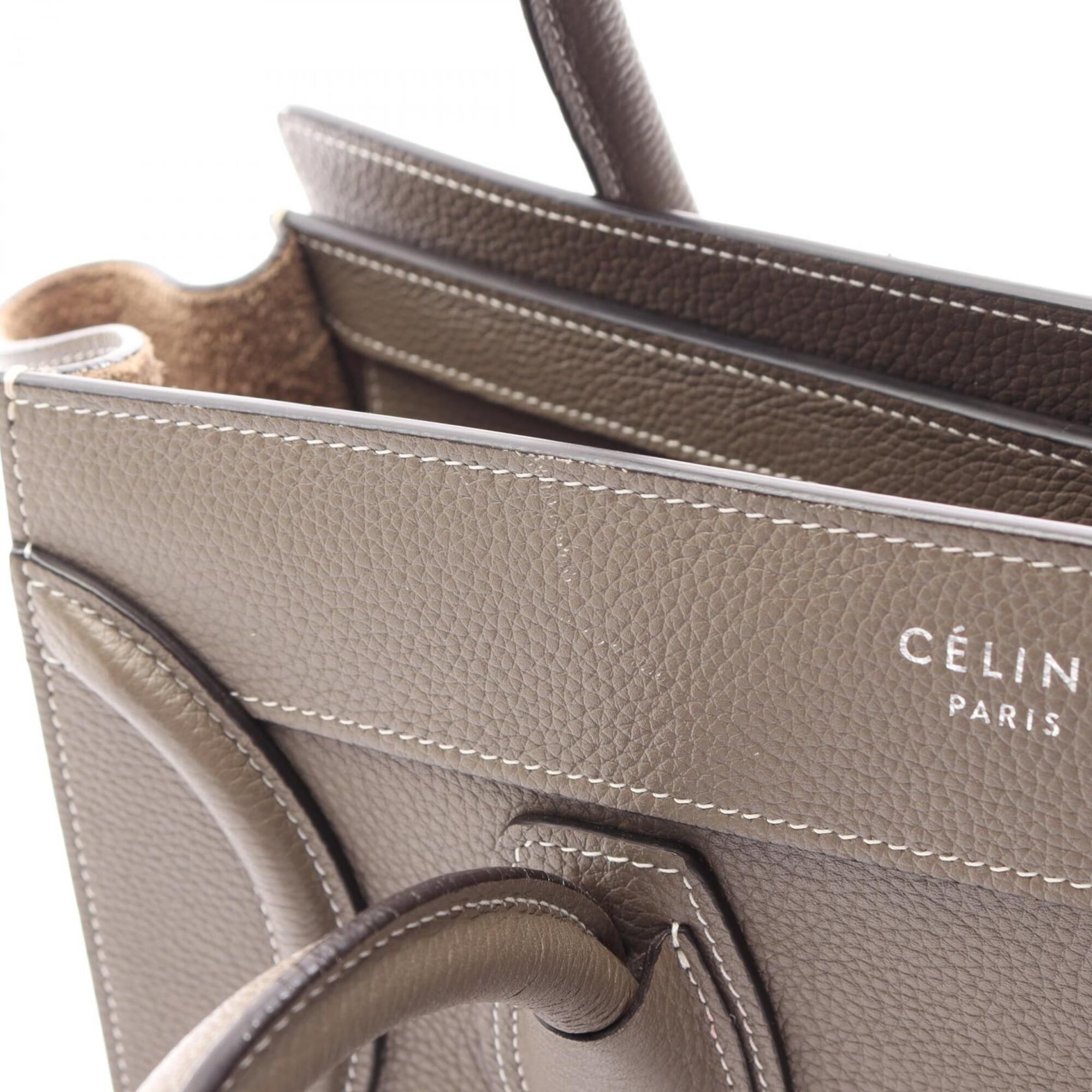Leather Handbag (Pre-Owned) - Celine - Modalova