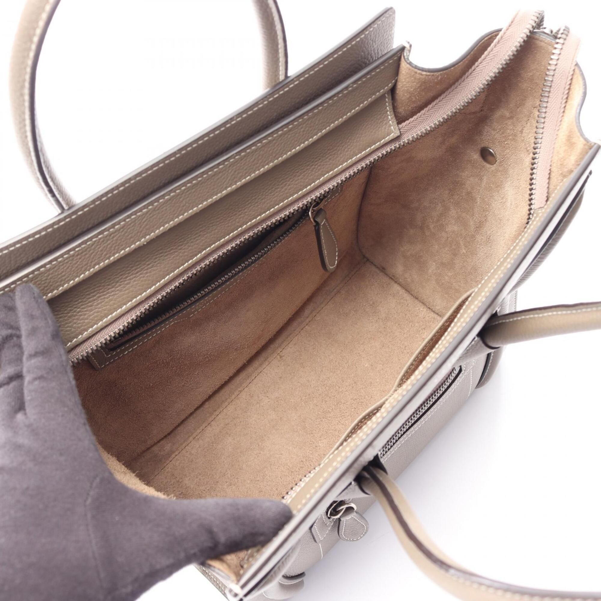 Leather Handbag (Pre-Owned) - Celine - Modalova