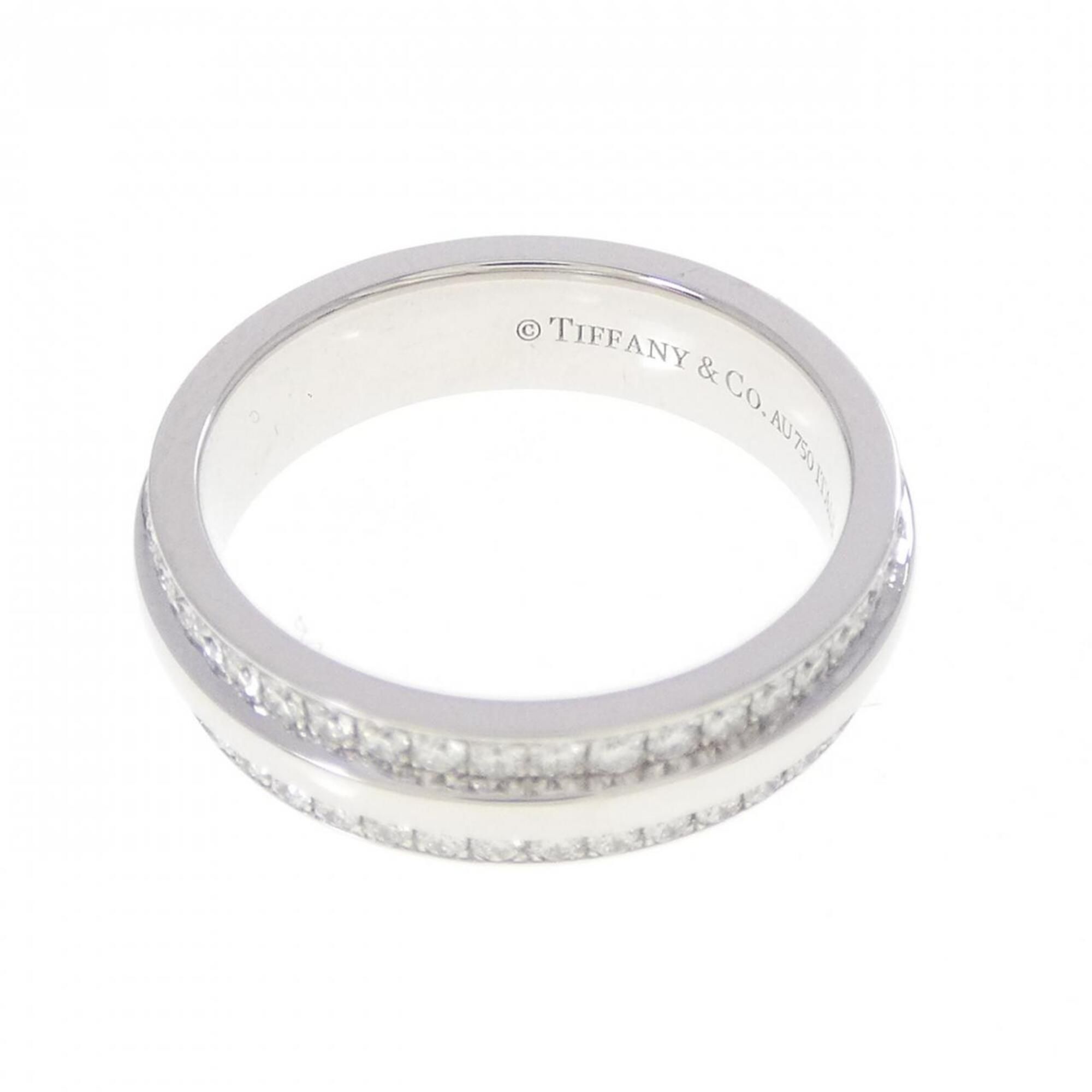 White Gold (18K) Band Ring (Pre-Owned) - Tiffany - Modalova