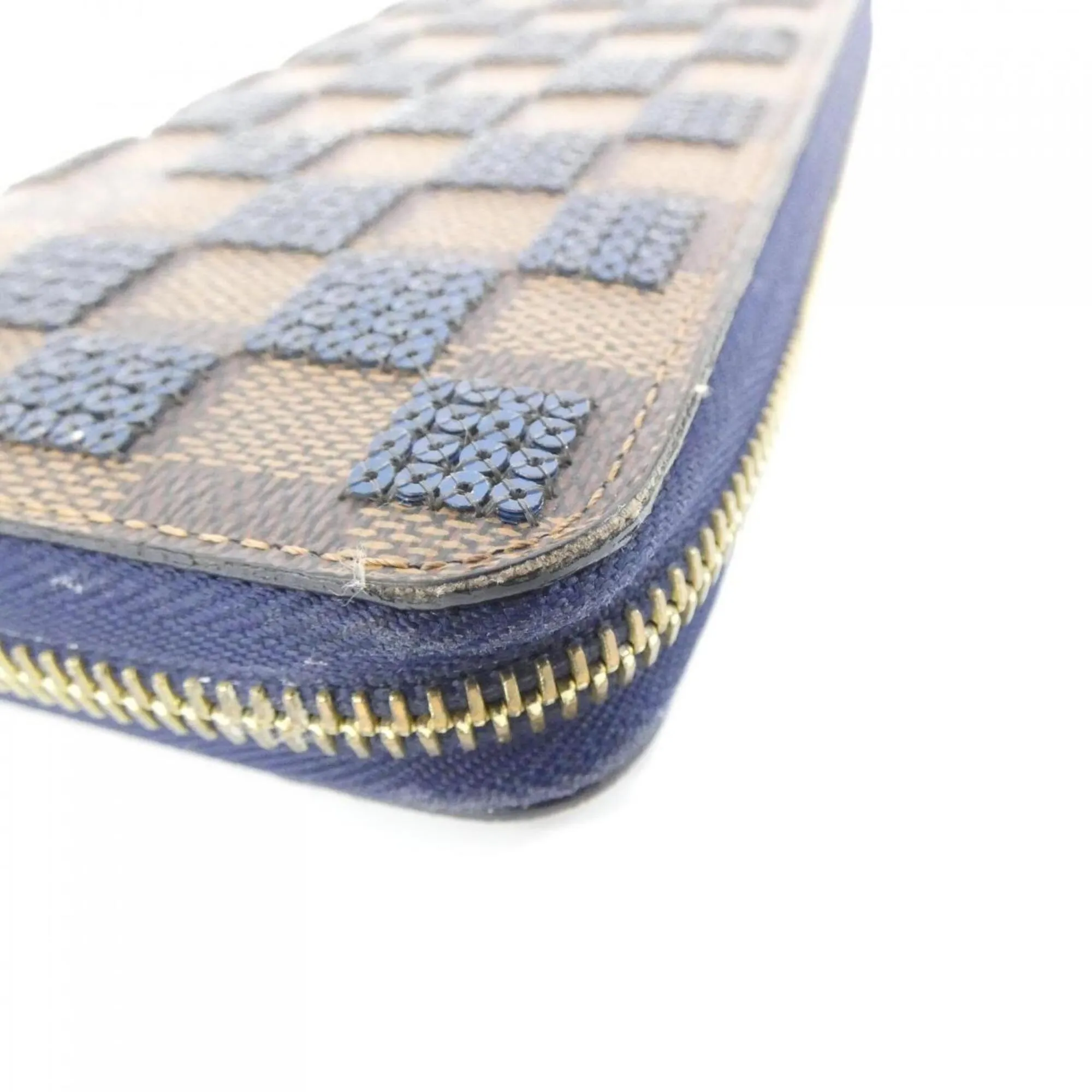 Coated Canvas Spangles Long Wallet (Bi-Fold) (Pre-Owned) - Louis Vuitton - Modalova
