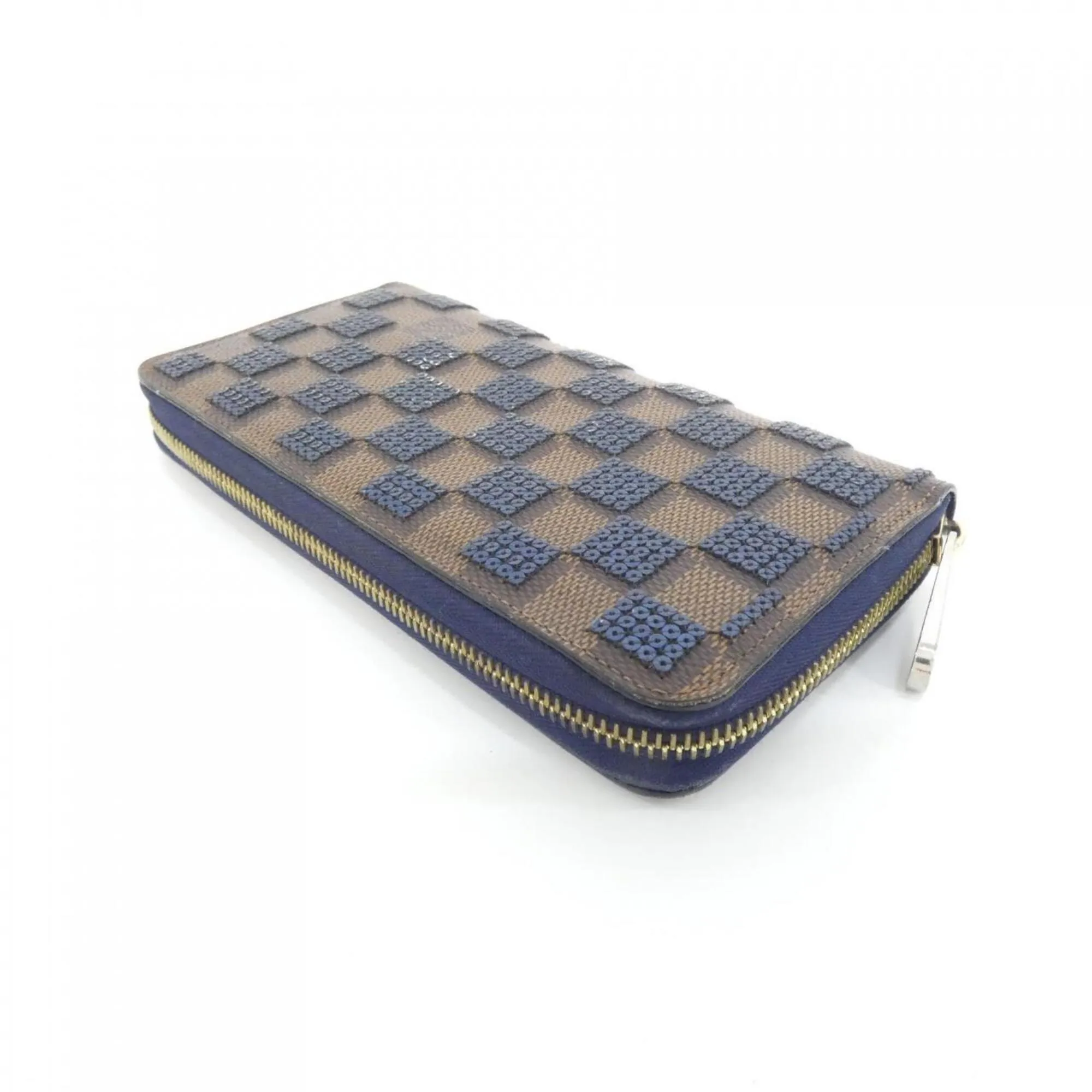 Coated Canvas Spangles Long Wallet (Bi-Fold) (Pre-Owned) - Louis Vuitton - Modalova