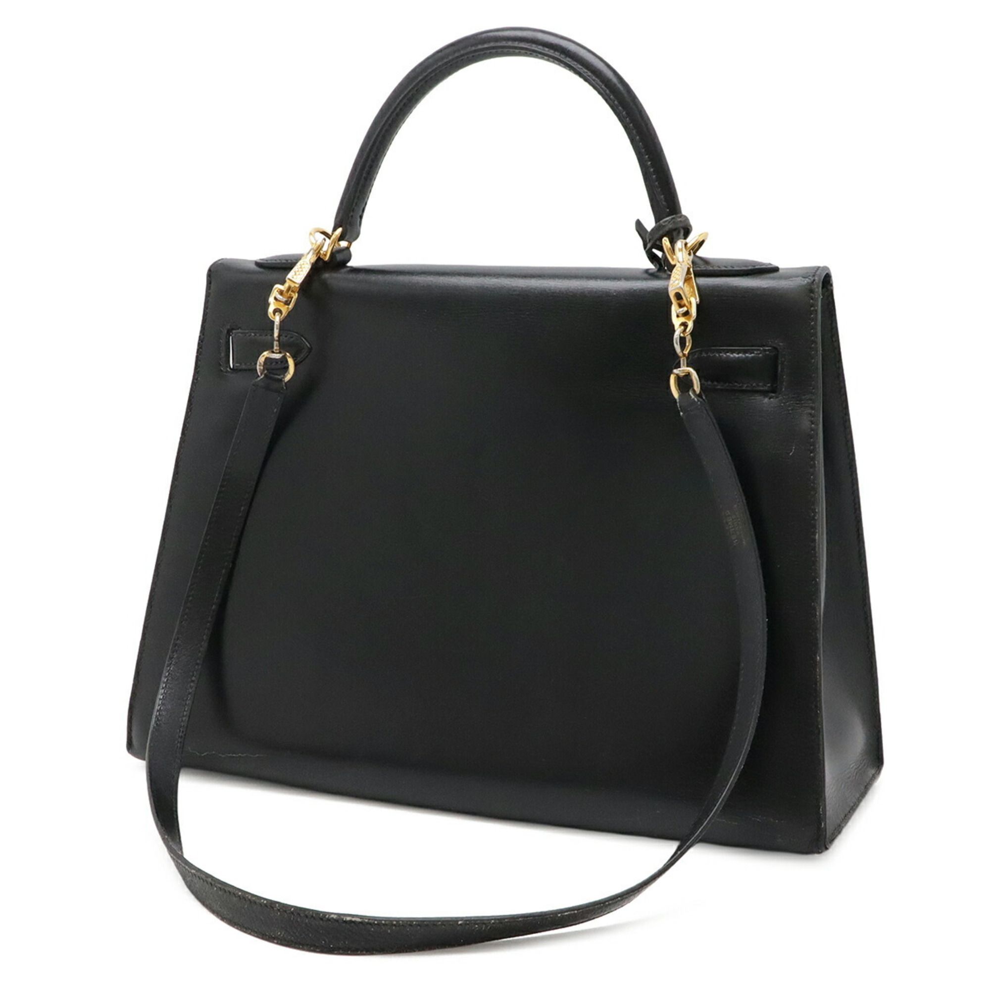 Box Calf Leather Handbag (Pre-Owned) - Hermes - Modalova
