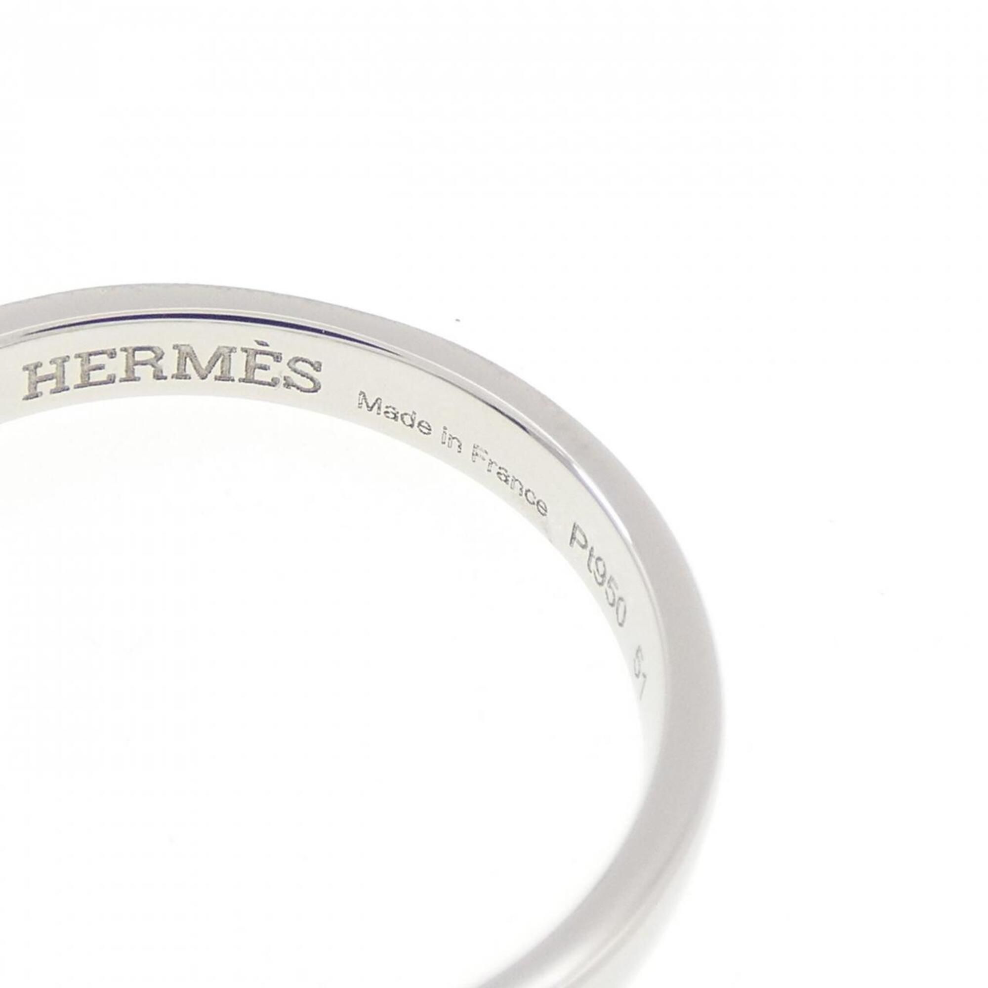 Platinum 950 Band Ring (Pre-Owned) - Hermes - Modalova