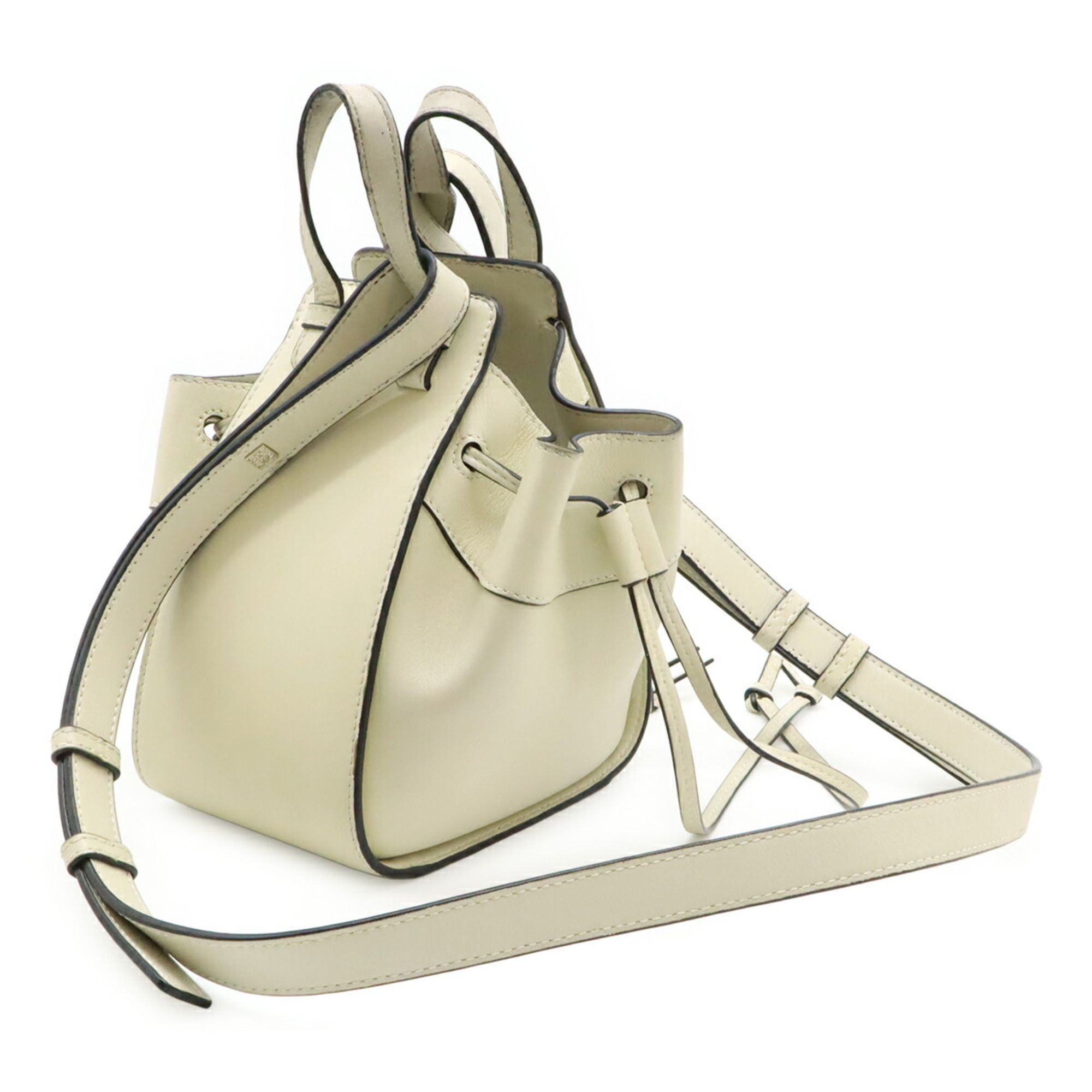Hammock Leather Handbag Shoulder Bag (Pre-Owned) - Loewe - Modalova