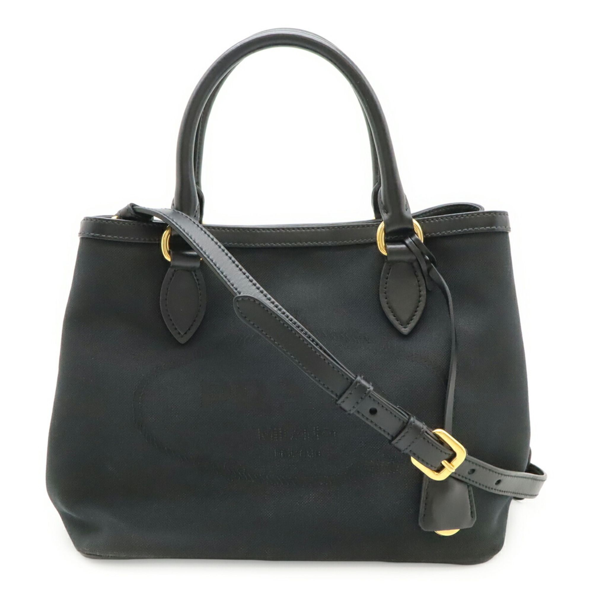 Canvas Leather Handbag Shoulder Bag (Pre-Owned) - Prada - Modalova
