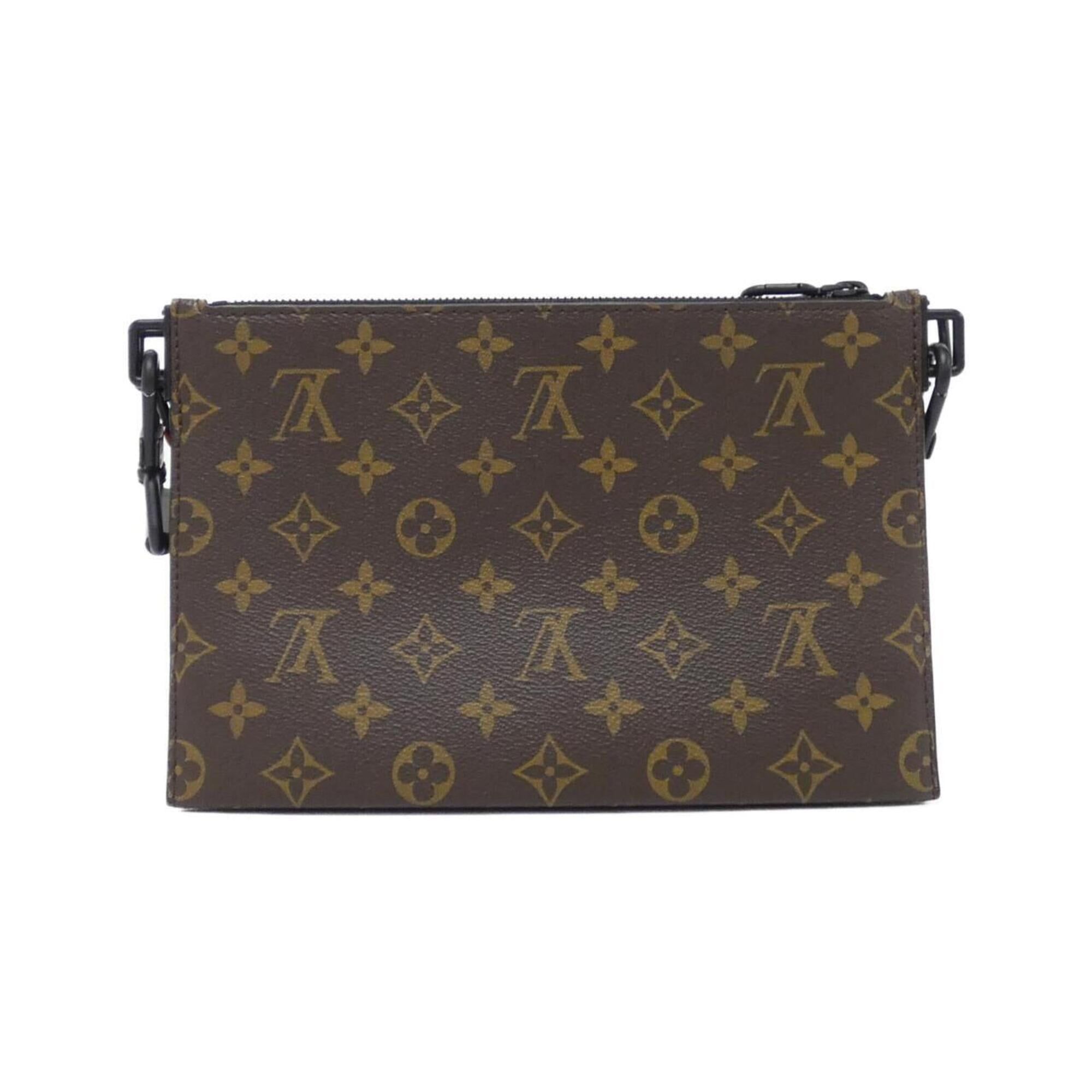 Taurillon Leather Handbag Pouch Shoulder Bag (Pre-Owned) - Louis Vuitton - Modalova