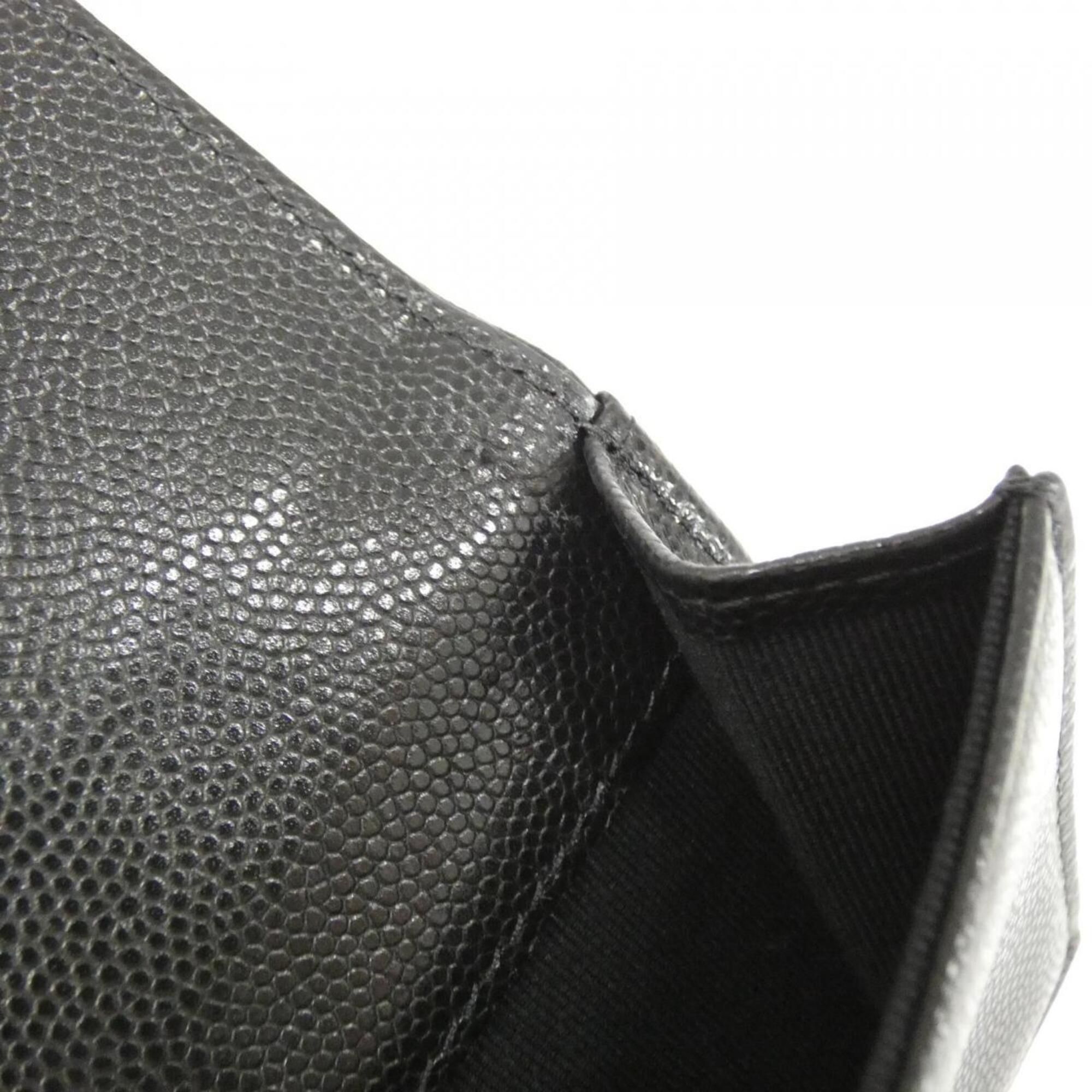 Grained Calfskin Wallet (Tri-Fold) (Pre-Owned) - Chanel - Modalova