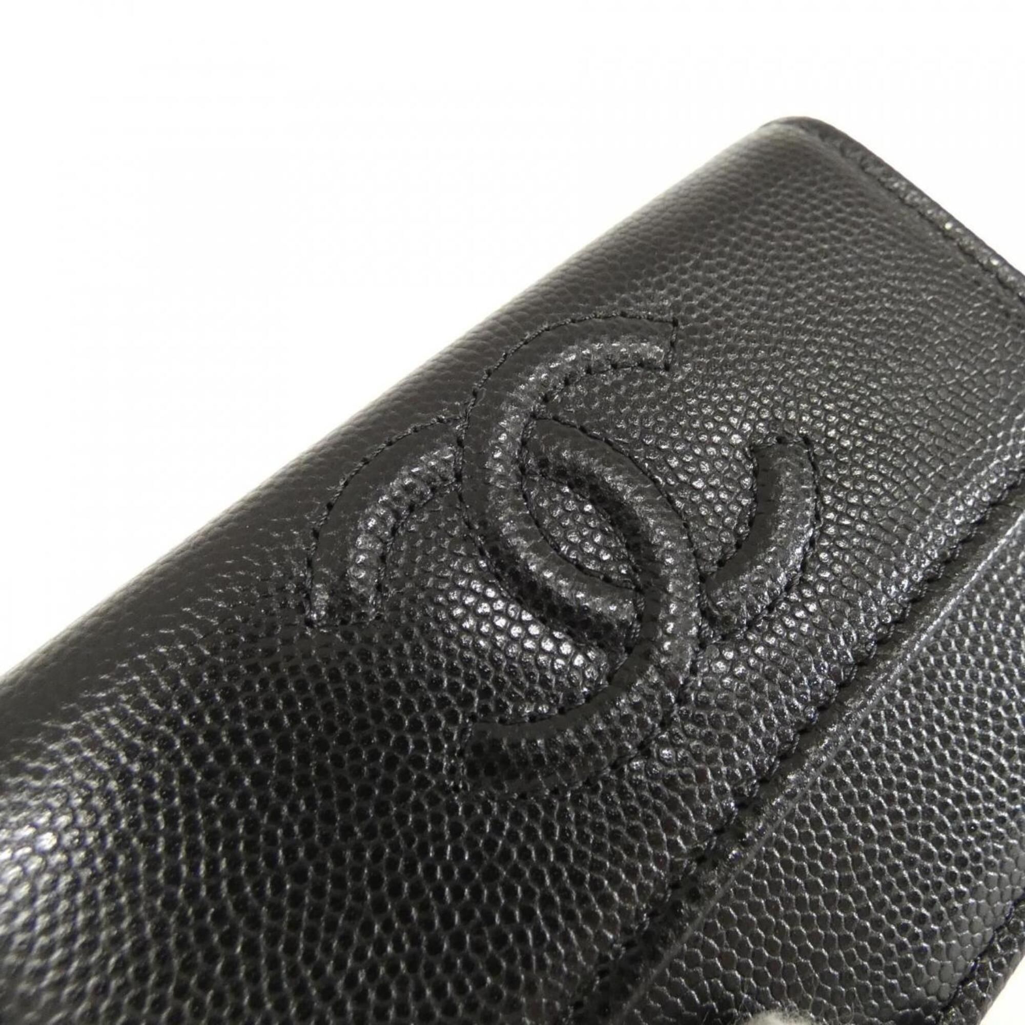 Grained Calfskin Wallet (Tri-Fold) (Pre-Owned) - Chanel - Modalova