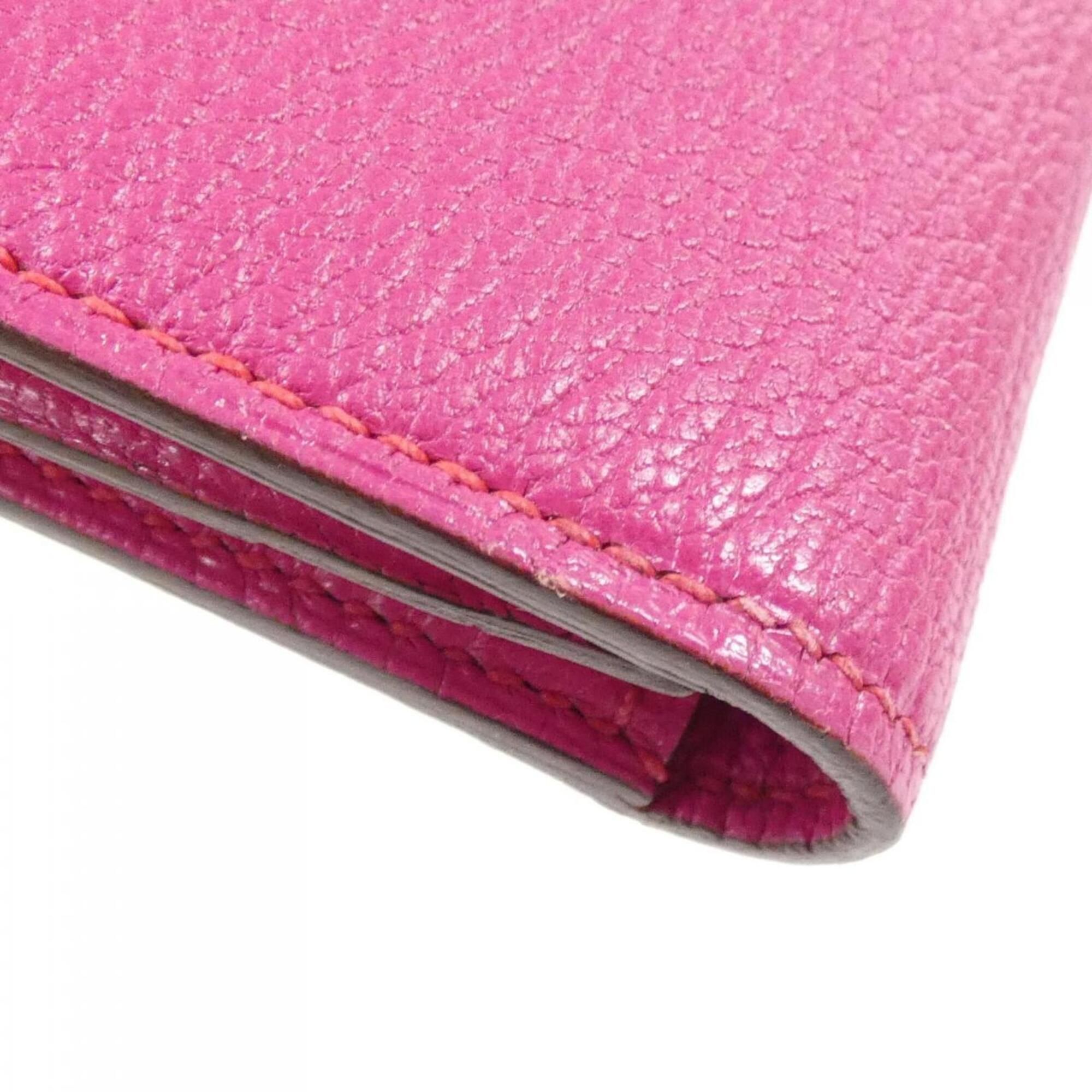 Chevre Leather Long Wallet (Bi-Fold) (Pre-Owned) - Hermes - Modalova