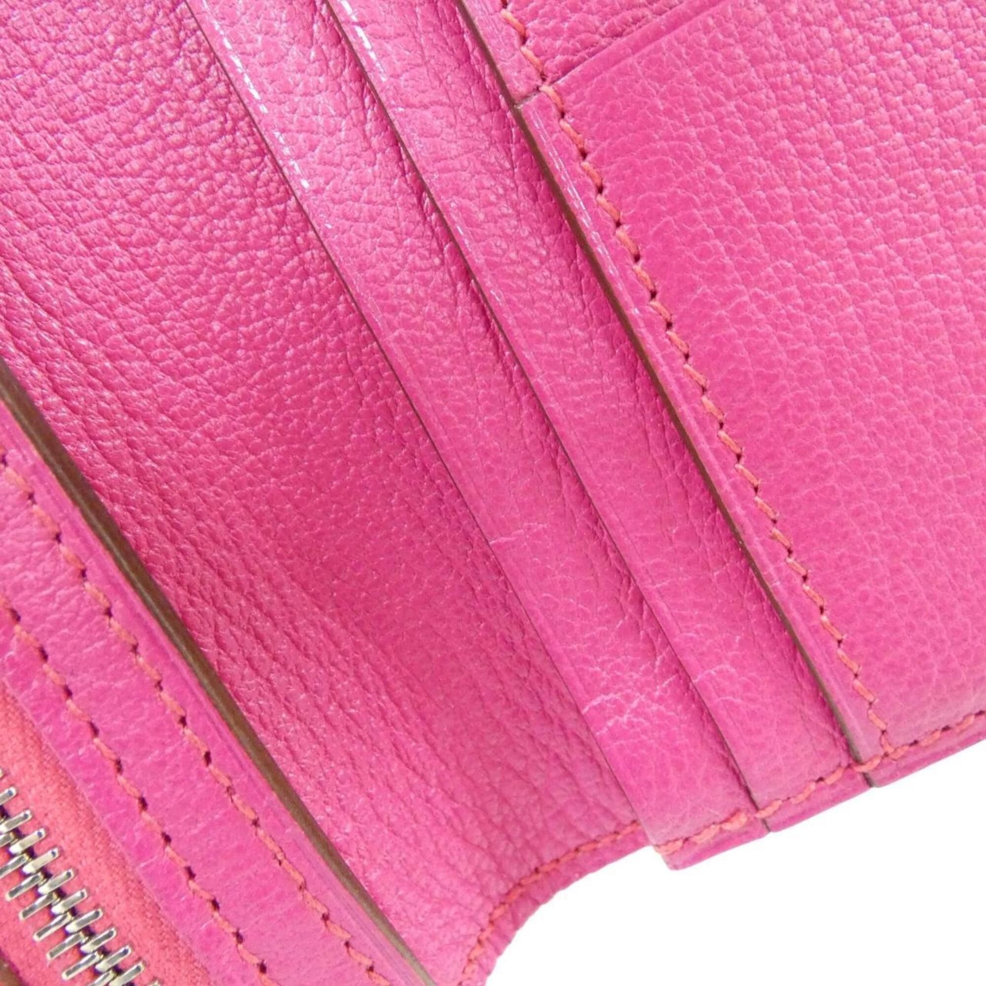 Chevre Leather Long Wallet (Bi-Fold) (Pre-Owned) - Hermes - Modalova