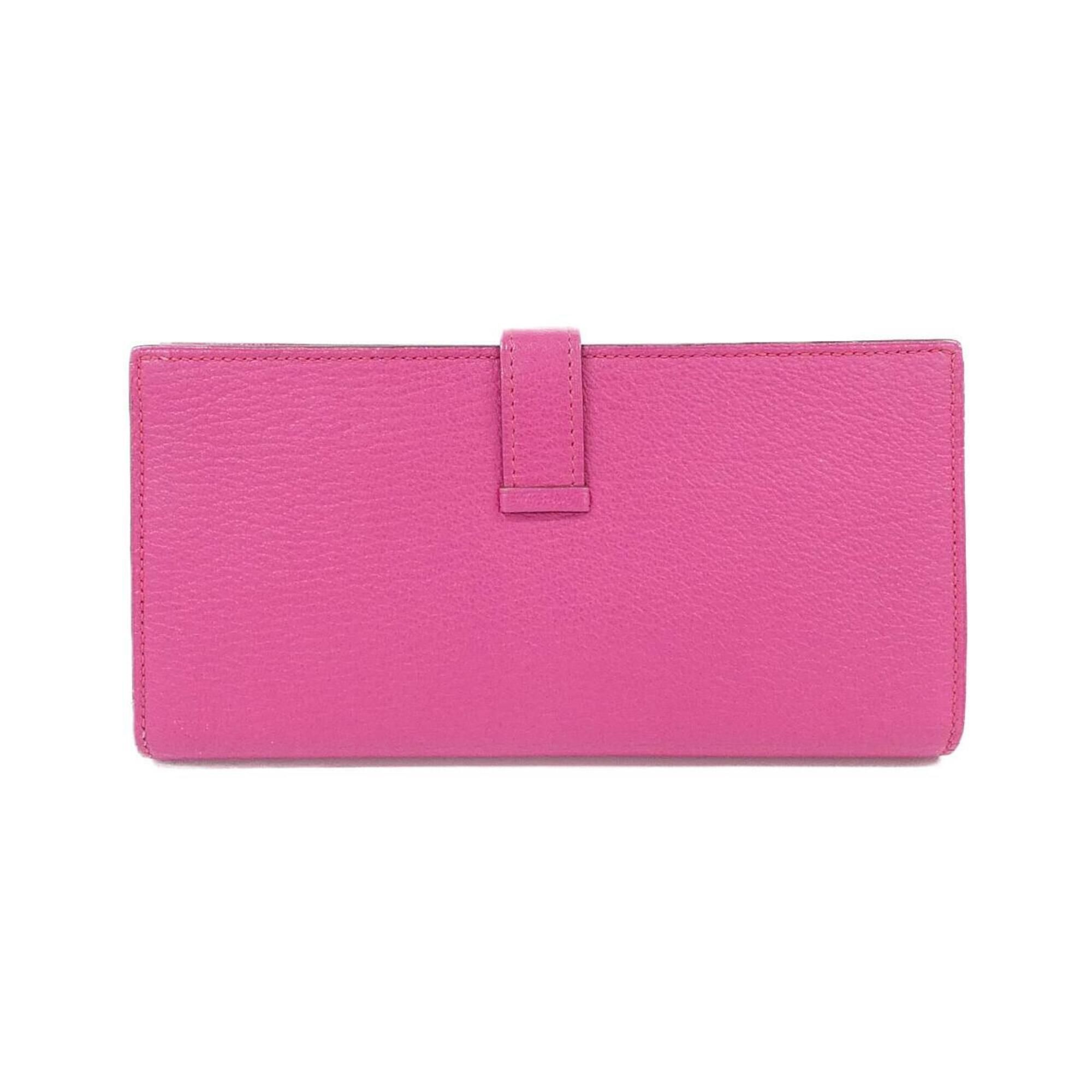 Chevre Leather Long Wallet (Bi-Fold) (Pre-Owned) - Hermes - Modalova
