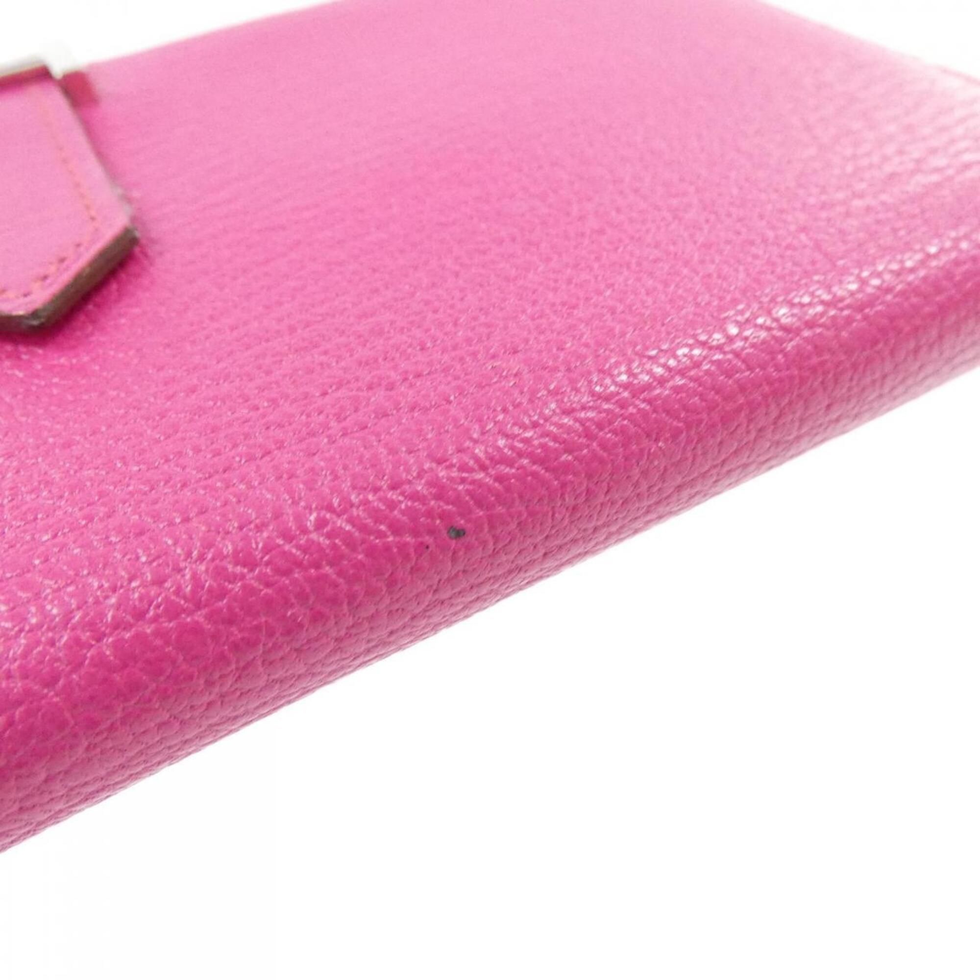 Chevre Leather Long Wallet (Bi-Fold) (Pre-Owned) - Hermes - Modalova