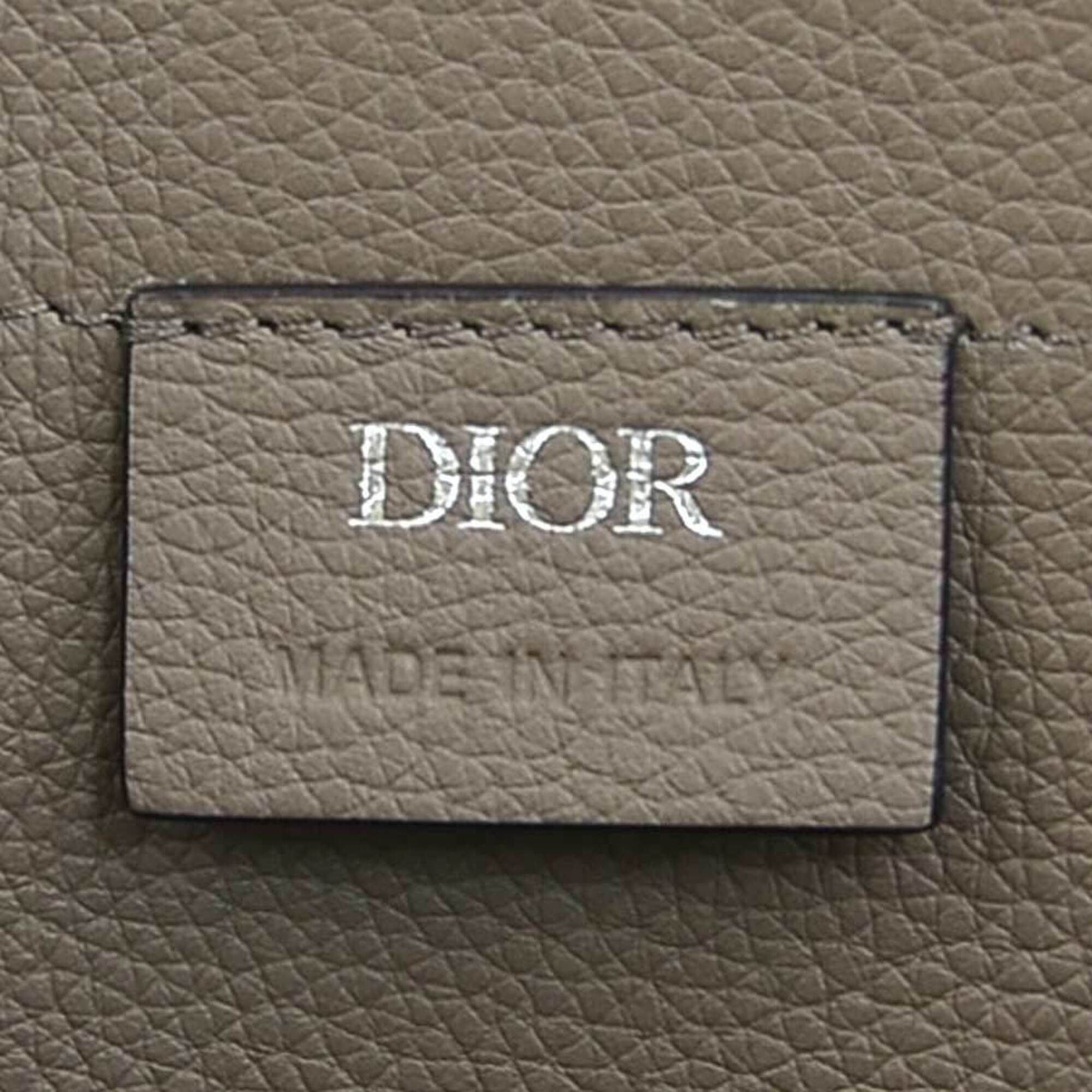 Leather Handbag (Pre-Owned) - Christian Dior - Modalova