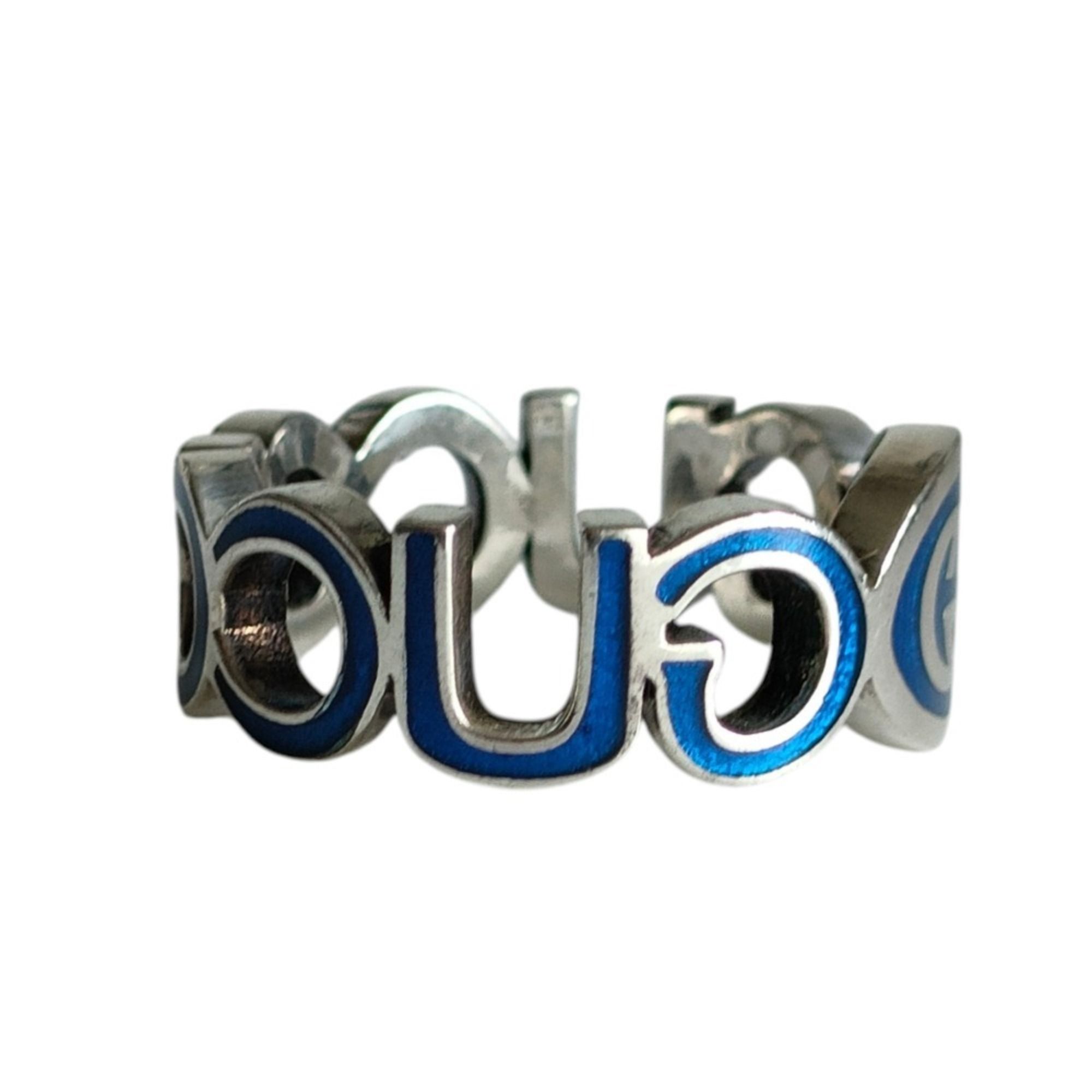 Silver 925 Band Ring (Pre-Owned) - Gucci - Modalova