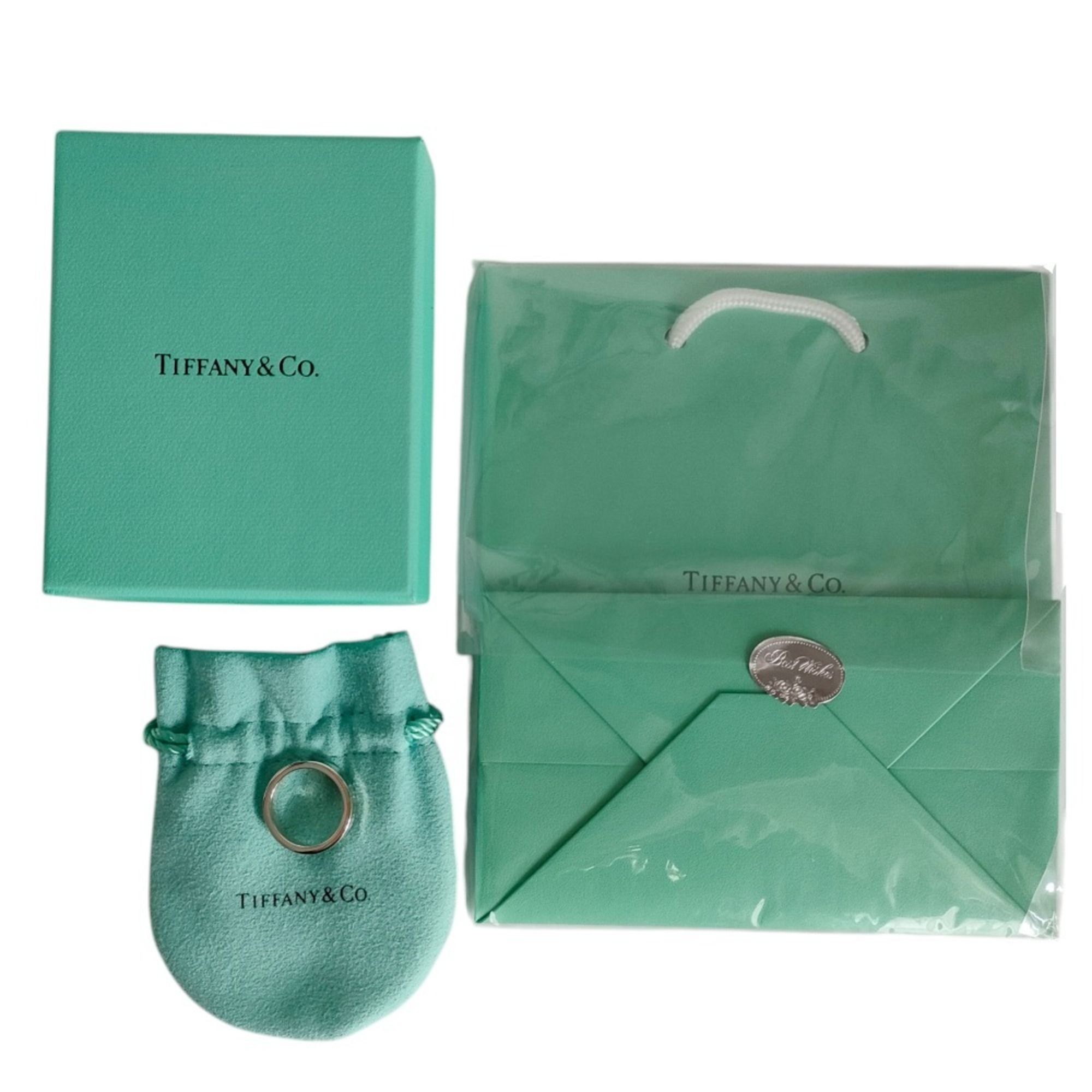 Silver 925 Band Ring (Pre-Owned) - Tiffany - Modalova