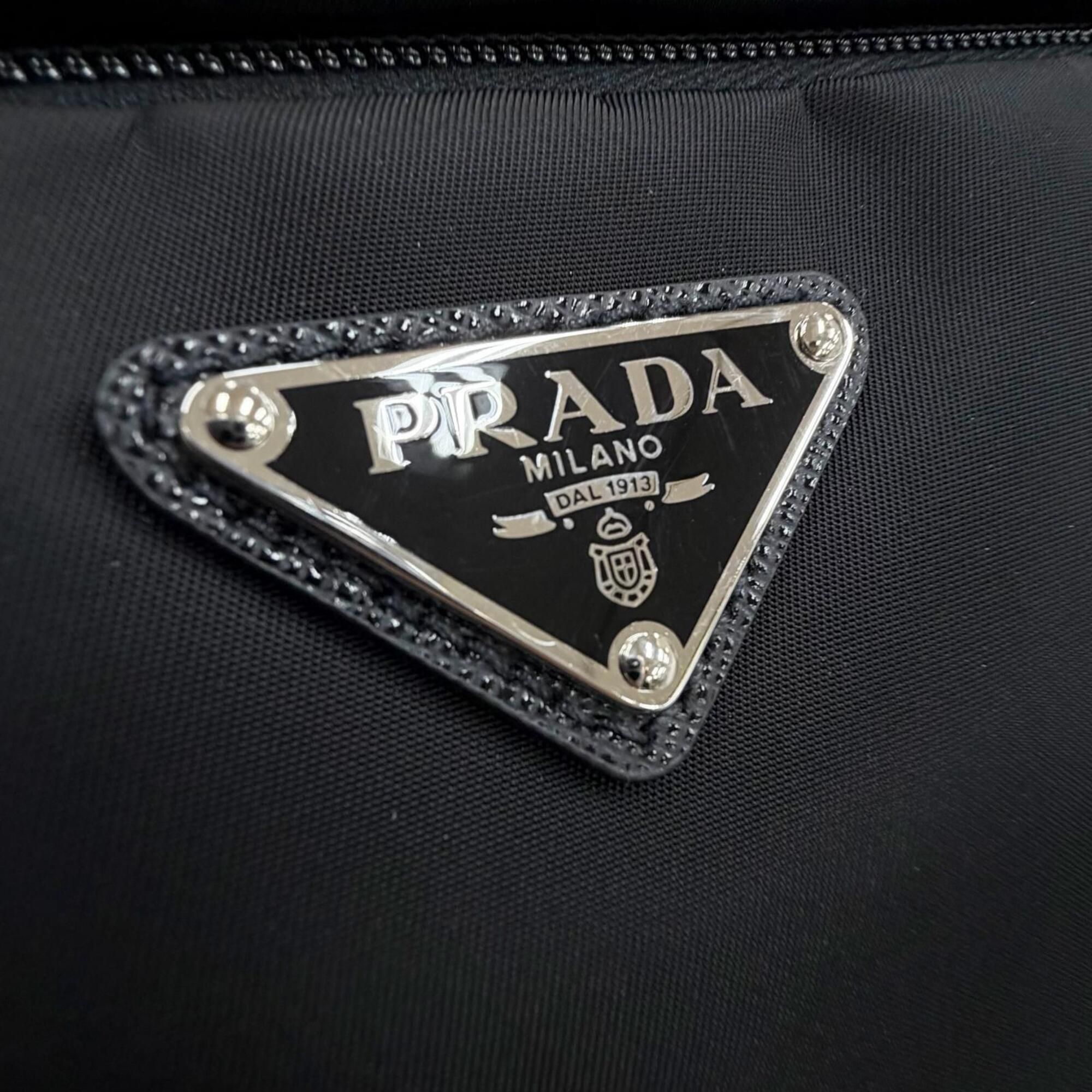 Nylon Leather Shoulder Bag (Pre-Owned) - Prada - Modalova