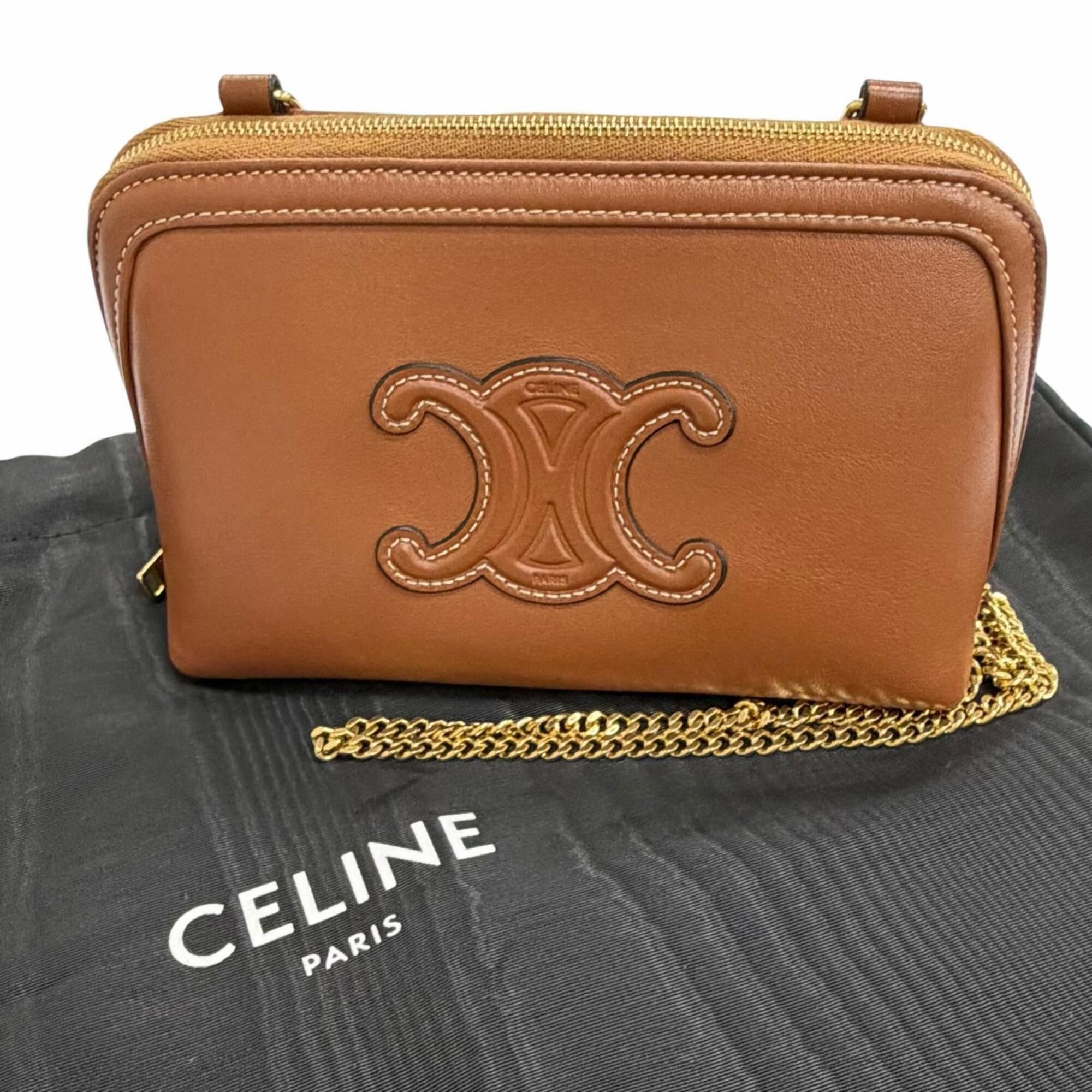 Leather Shoulder Bag (Pre-Owned) - Celine - Modalova
