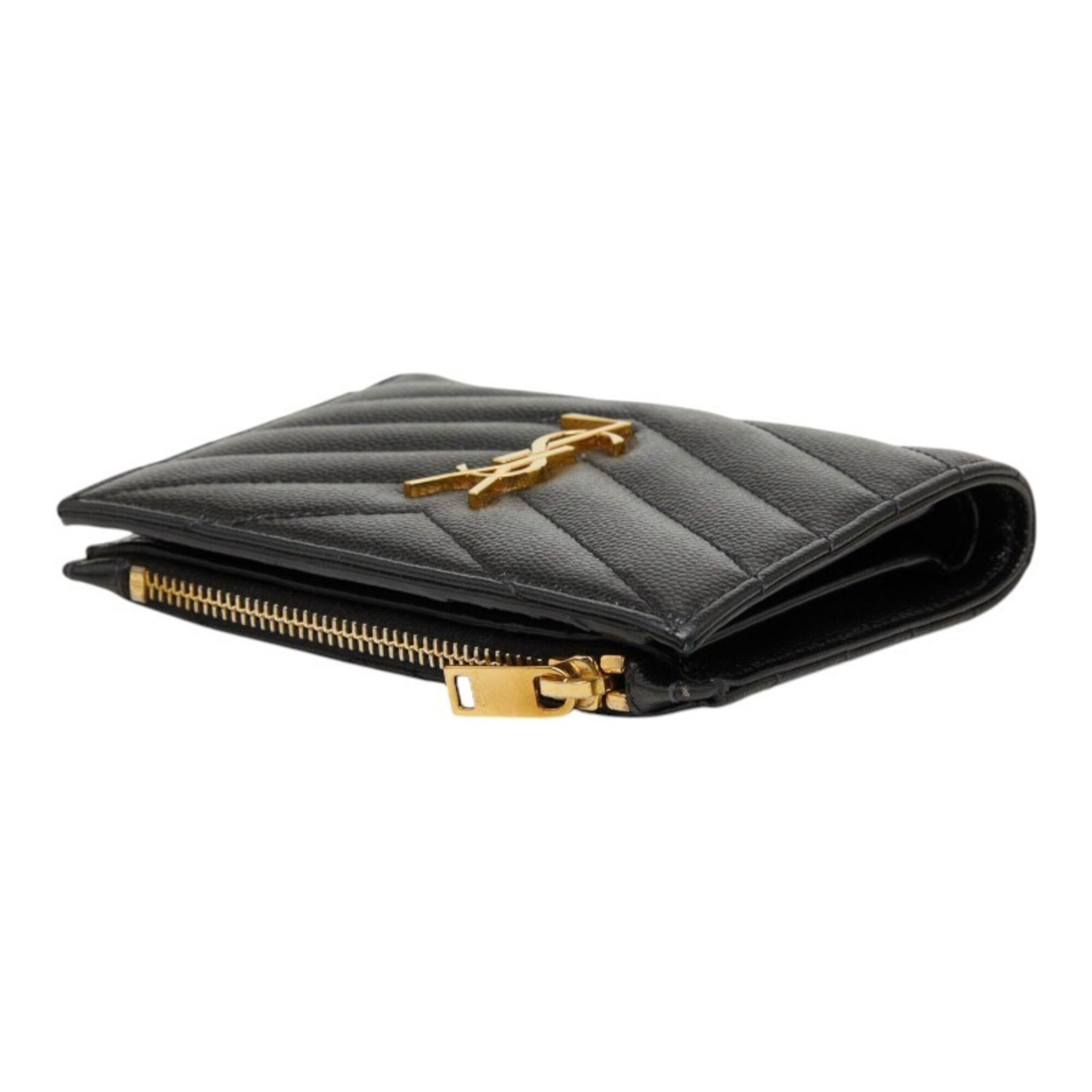 Leather Wallet (Bi-Fold) (Pre-Owned) - Saint Laurent - Modalova