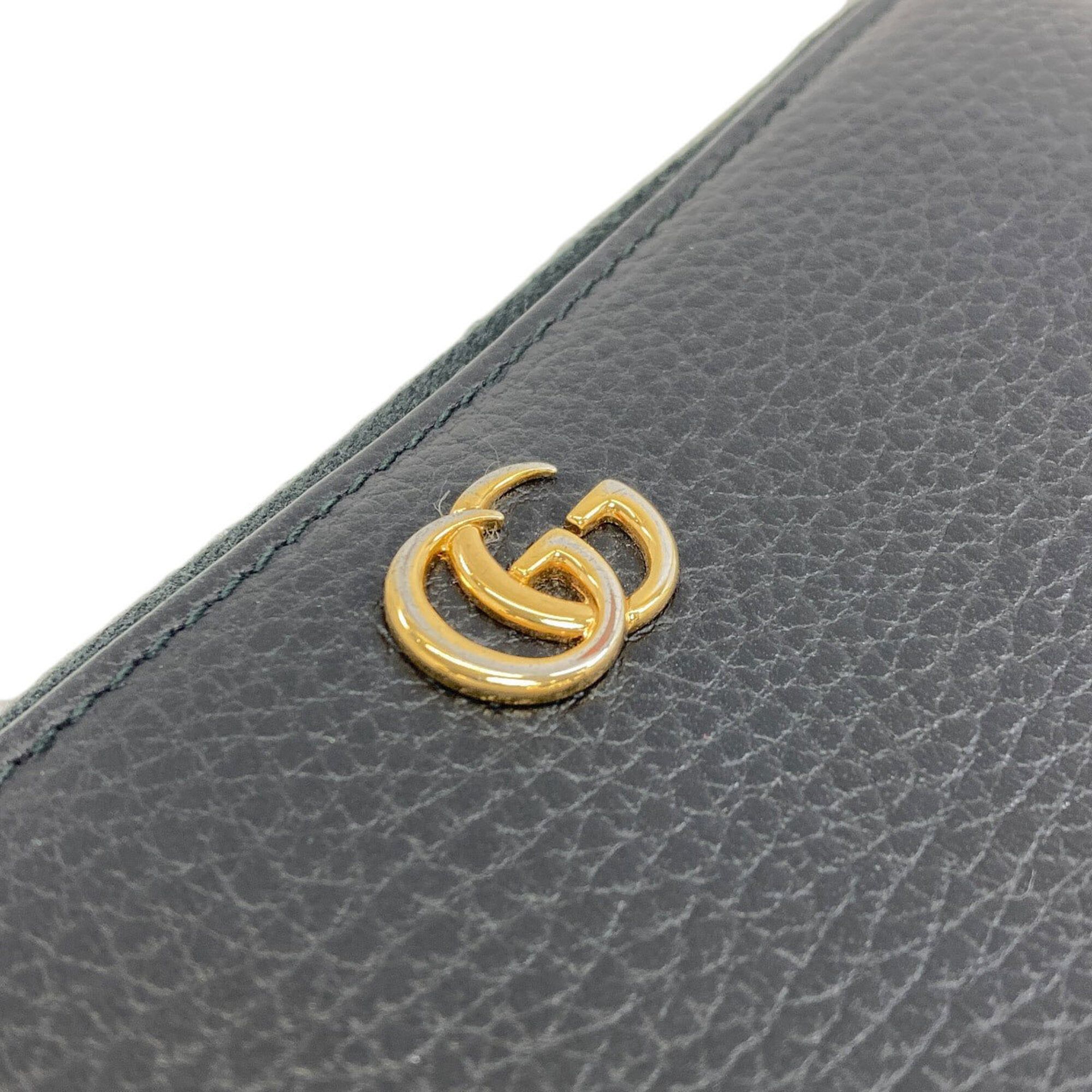 Leather Long Wallet (Bi-Fold) (Pre-Owned) - Gucci - Modalova