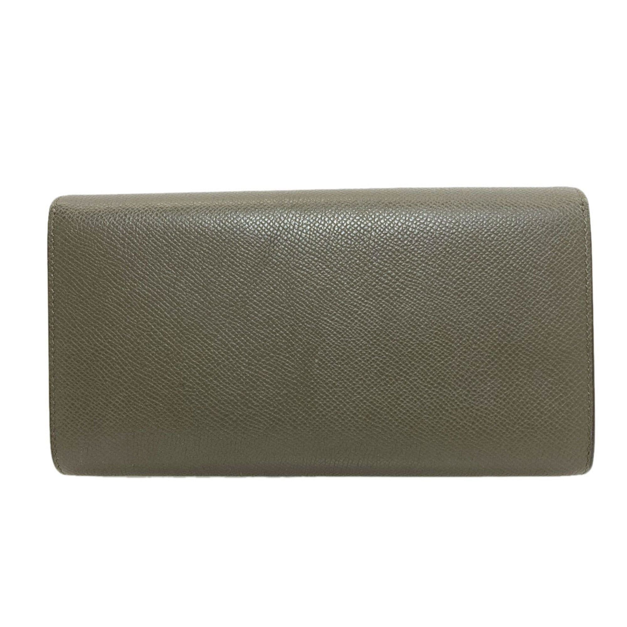 Leather Long Wallet (Bi-Fold) (Pre-Owned) - Celine - Modalova