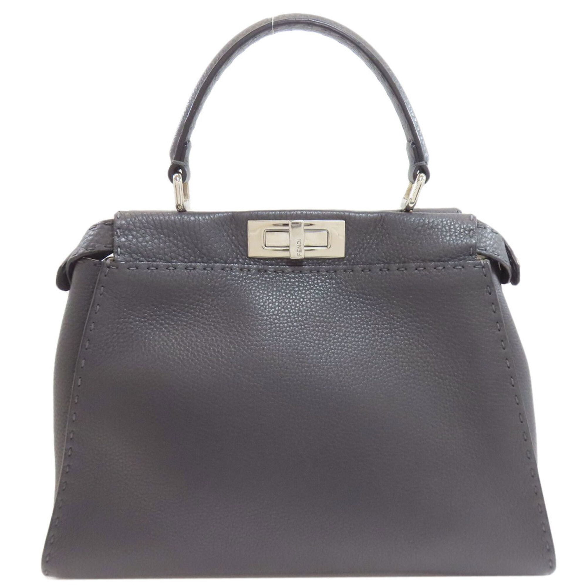 Leather Handbag (Pre-Owned) - Fendi - Modalova
