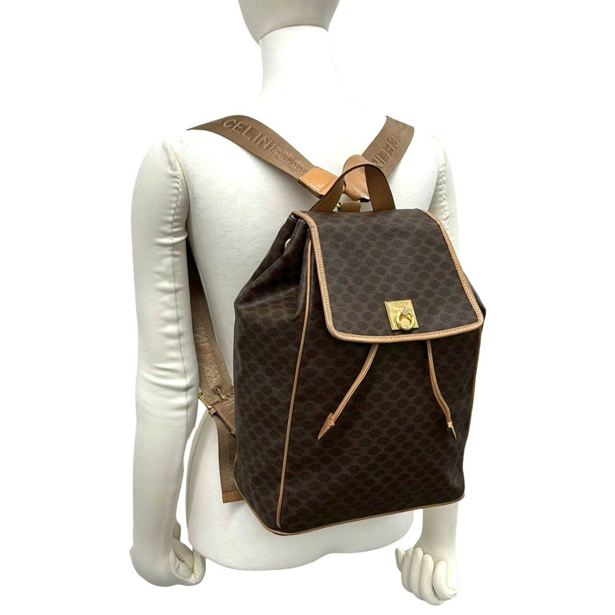 Leather Pvc Backpack (Pre-Owned) - Celine - Modalova