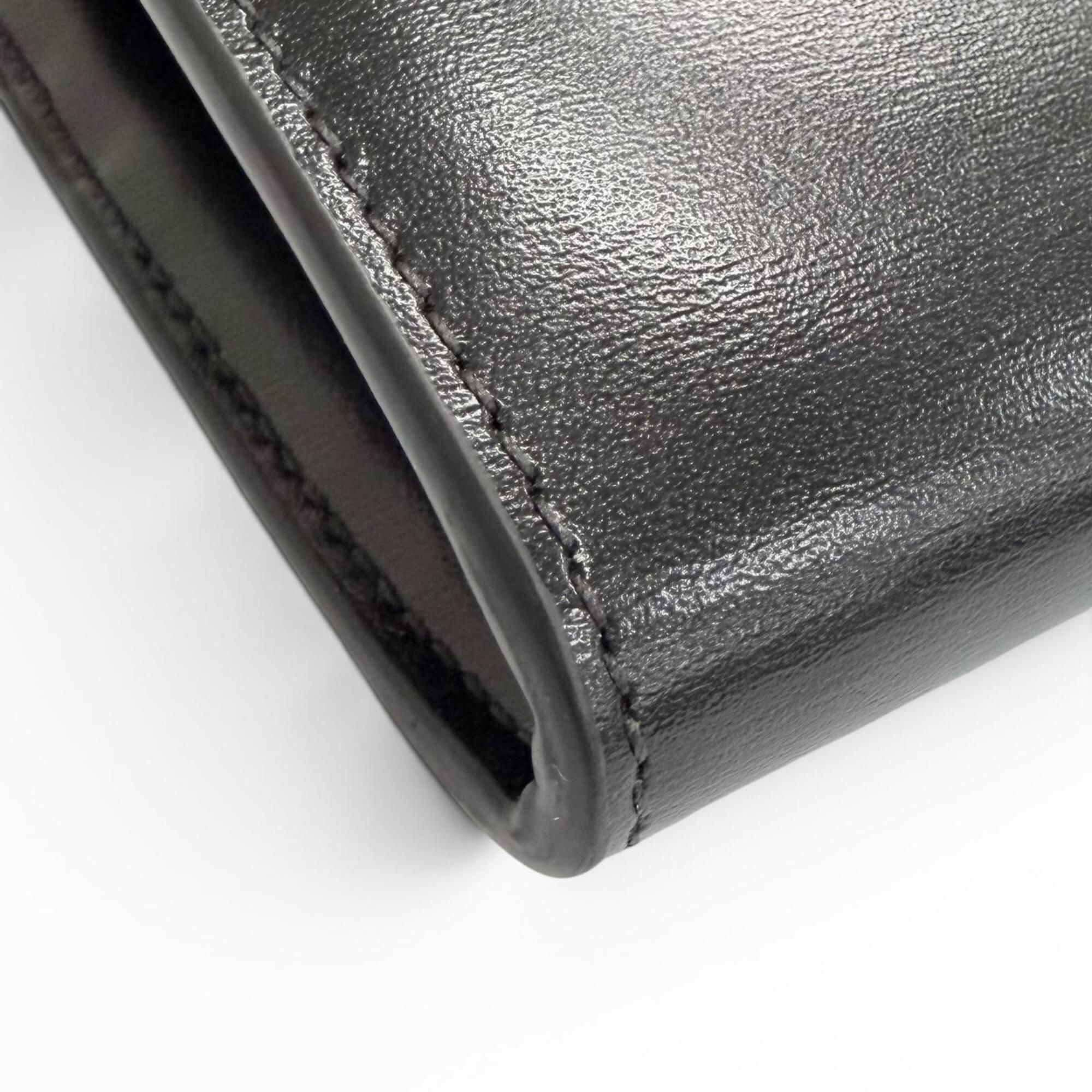 Leather Long Wallet (Bi-Fold) (Pre-Owned) - Celine - Modalova