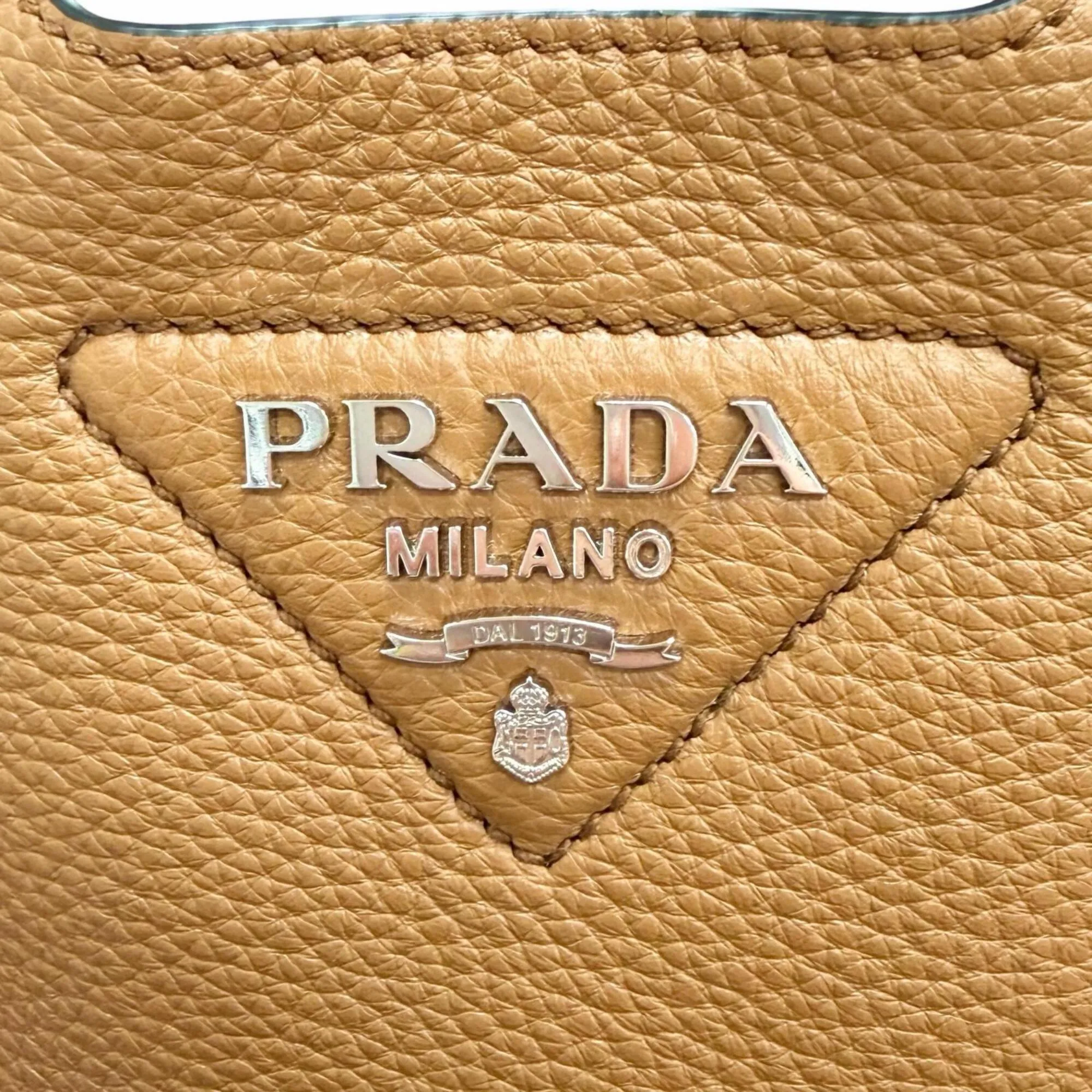 Leather Handbag (Pre-Owned) - Prada - Modalova