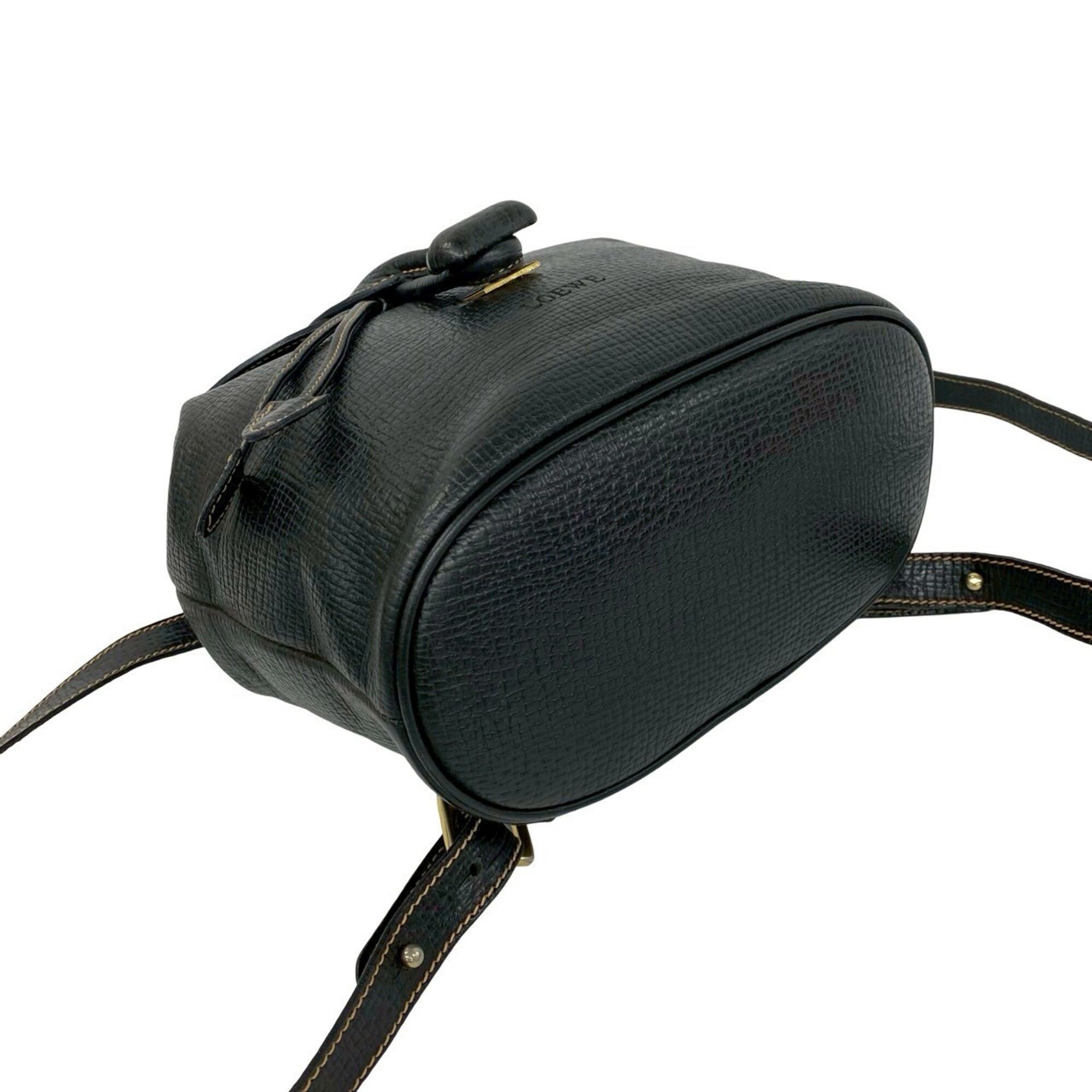 Leather Backpack (Pre-Owned) - Loewe - Modalova