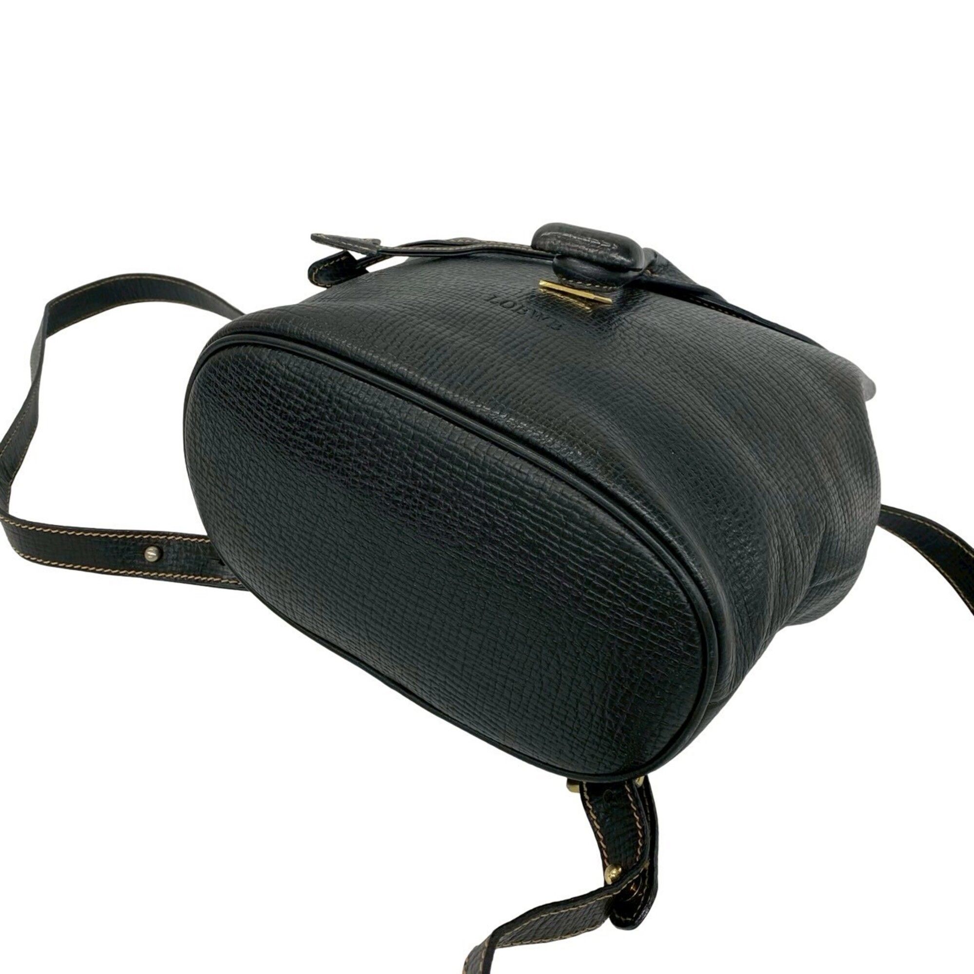 Leather Backpack (Pre-Owned) - Loewe - Modalova