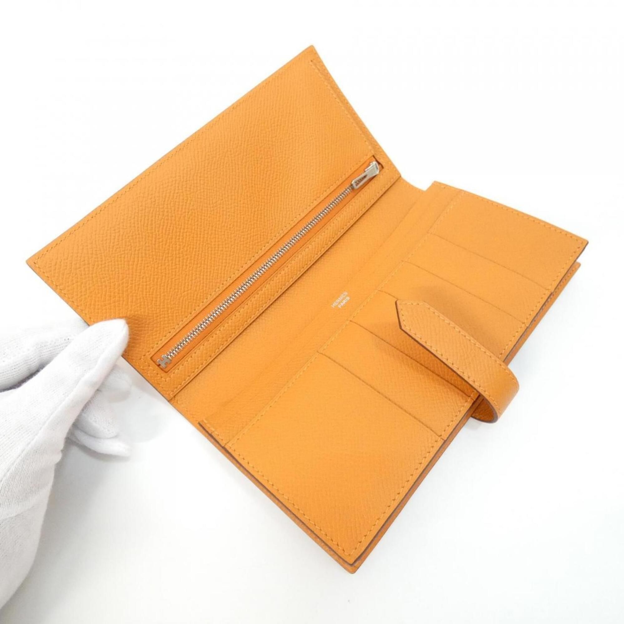Epsom Leather Long Wallet (Bi-Fold) (Pre-Owned) - Hermes - Modalova