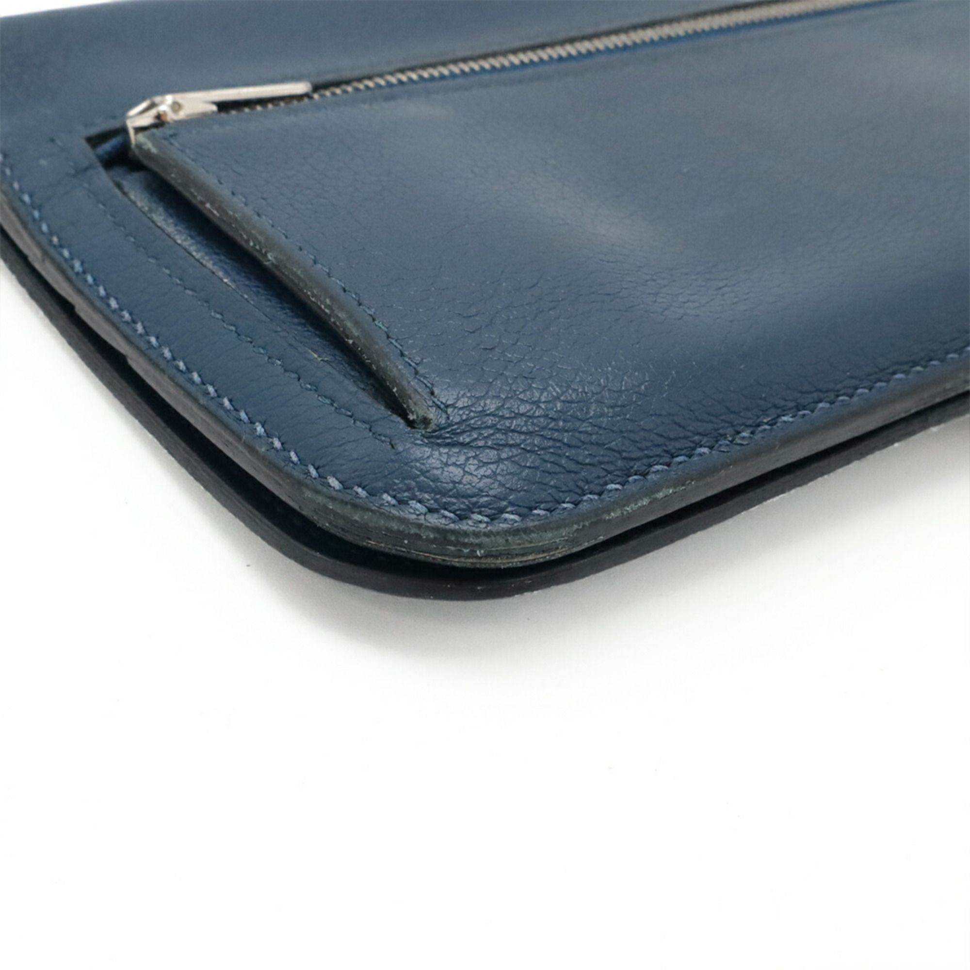 Leather Long Wallet (Bi-Fold) (Pre-Owned) - Hermes - Modalova