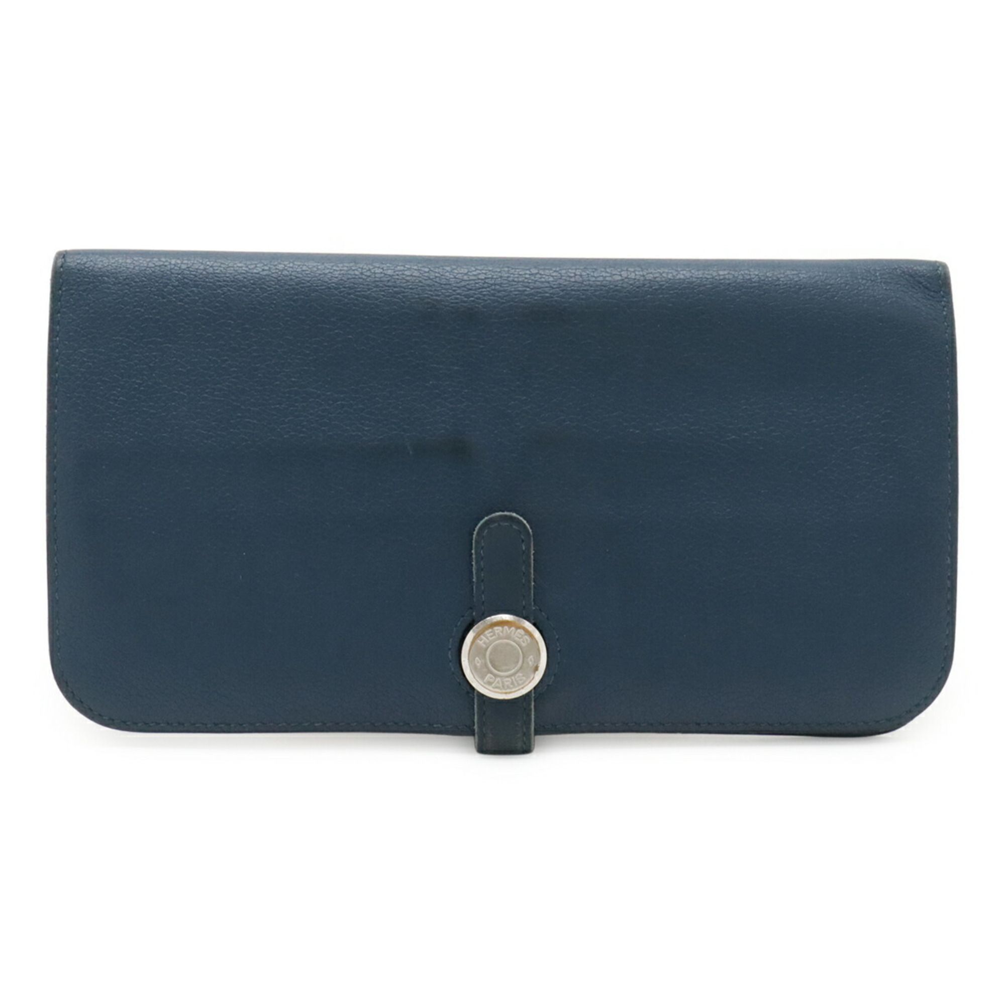 Leather Long Wallet (Bi-Fold) (Pre-Owned) - Hermes - Modalova