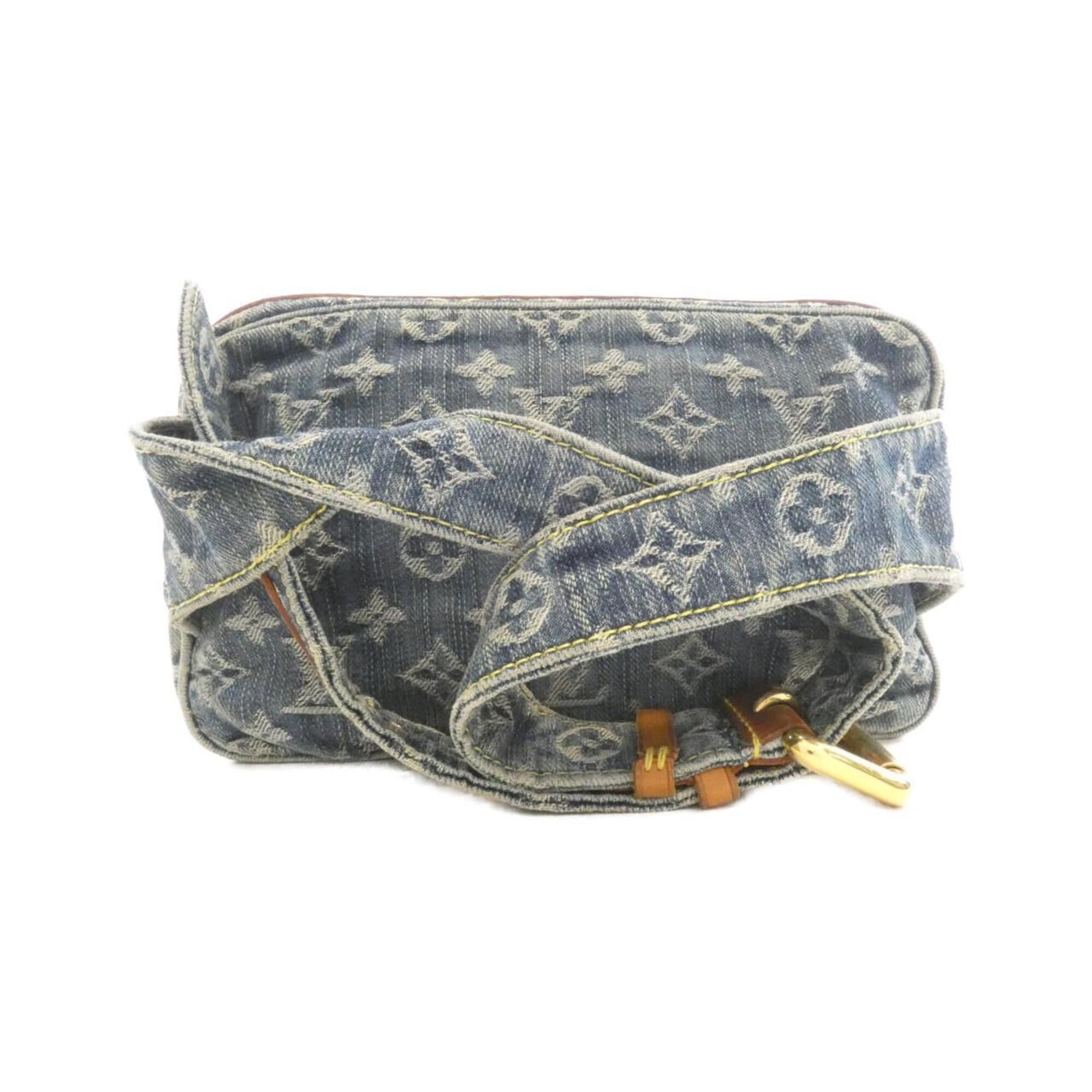 Monogram Denim Monogram Denim Shoulder Bag (Pre-Owned) - Louis Vuitton - Modalova