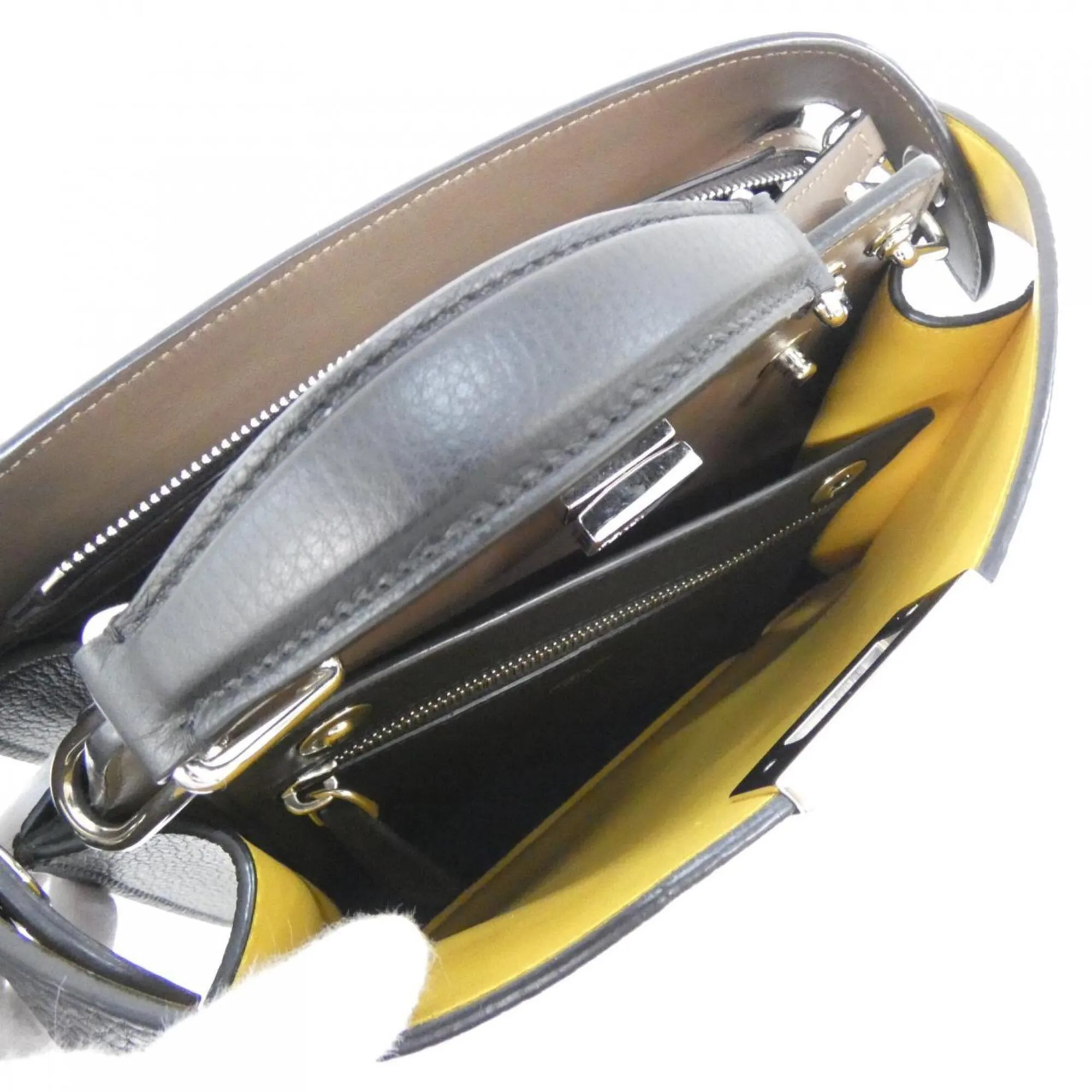 Peekaboo Leather Handbag (Pre-Owned) - Fendi - Modalova