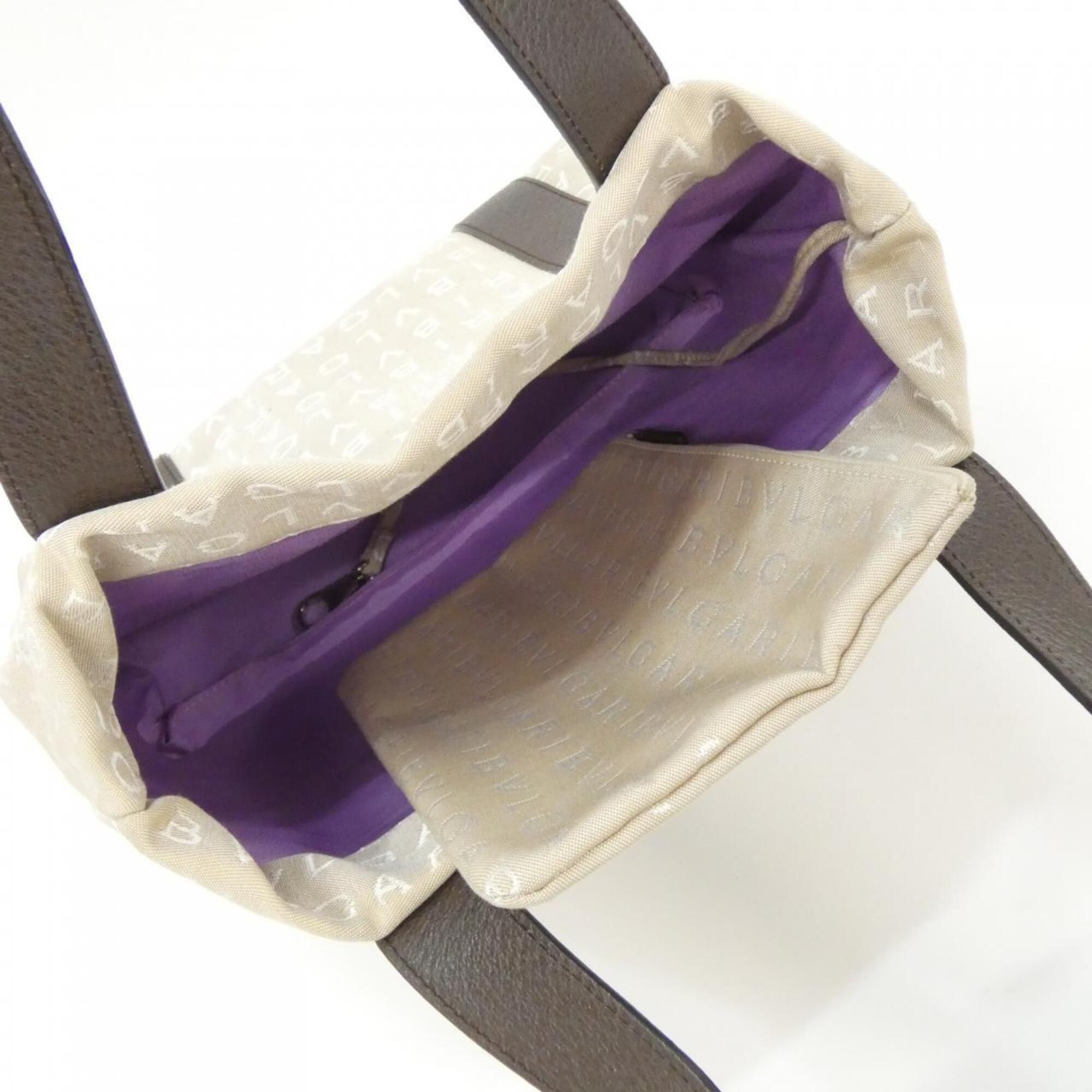 Canvas Handbag Pouch (Pre-Owned) - Bvlgari - Modalova