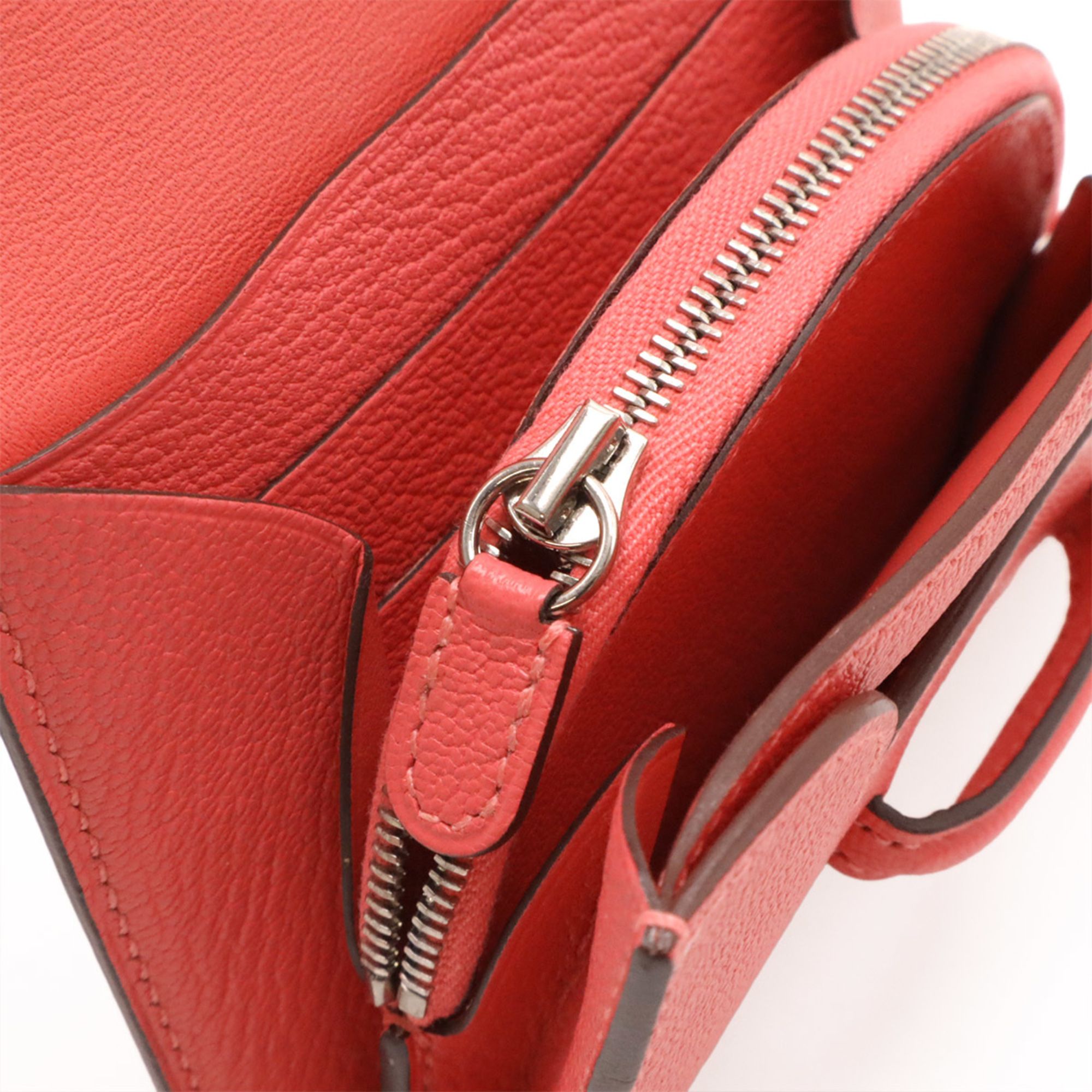 Chevre Leather Wallet (Bi-Fold) (Pre-Owned) - Hermes - Modalova