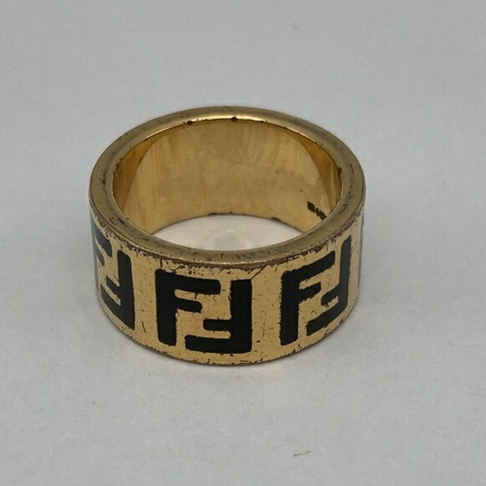 Brass Band Ring (Pre-Owned) - Fendi - Modalova