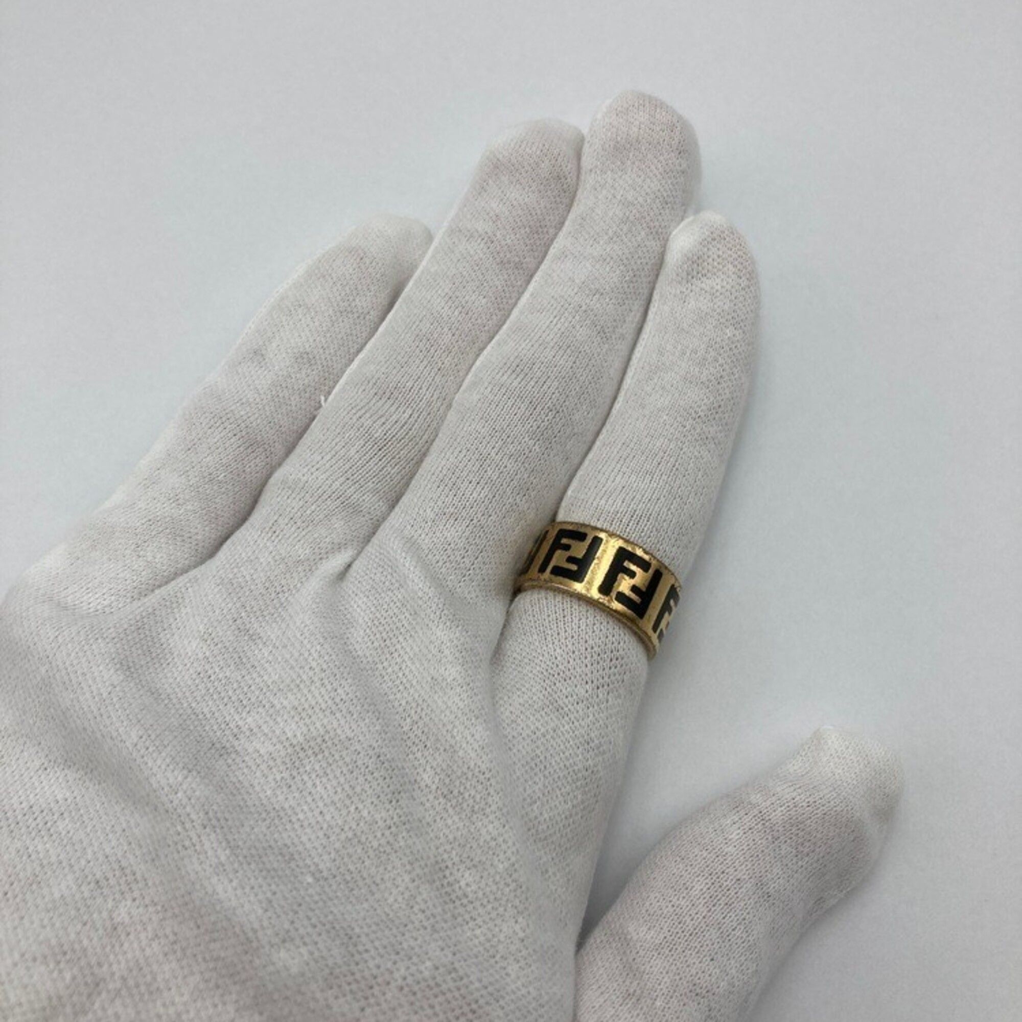 Brass Band Ring (Pre-Owned) - Fendi - Modalova