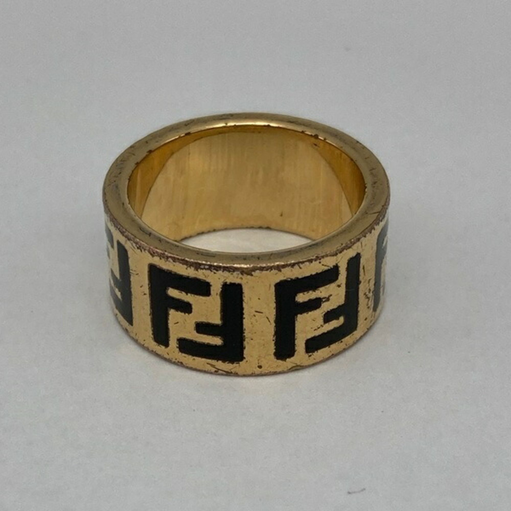 Brass Band Ring (Pre-Owned) - Fendi - Modalova
